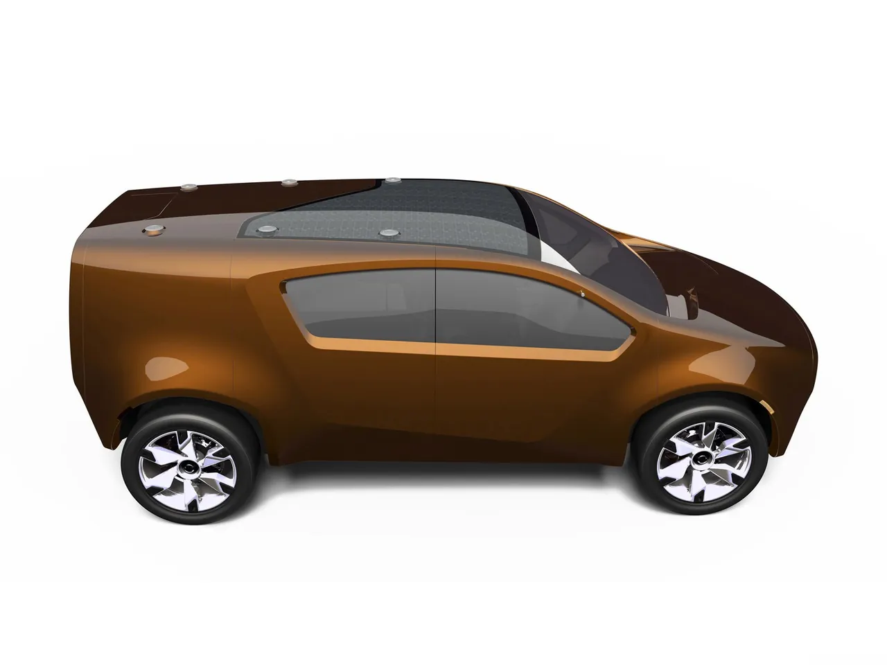 Nissan Bevel Concept (2007) – boční profil