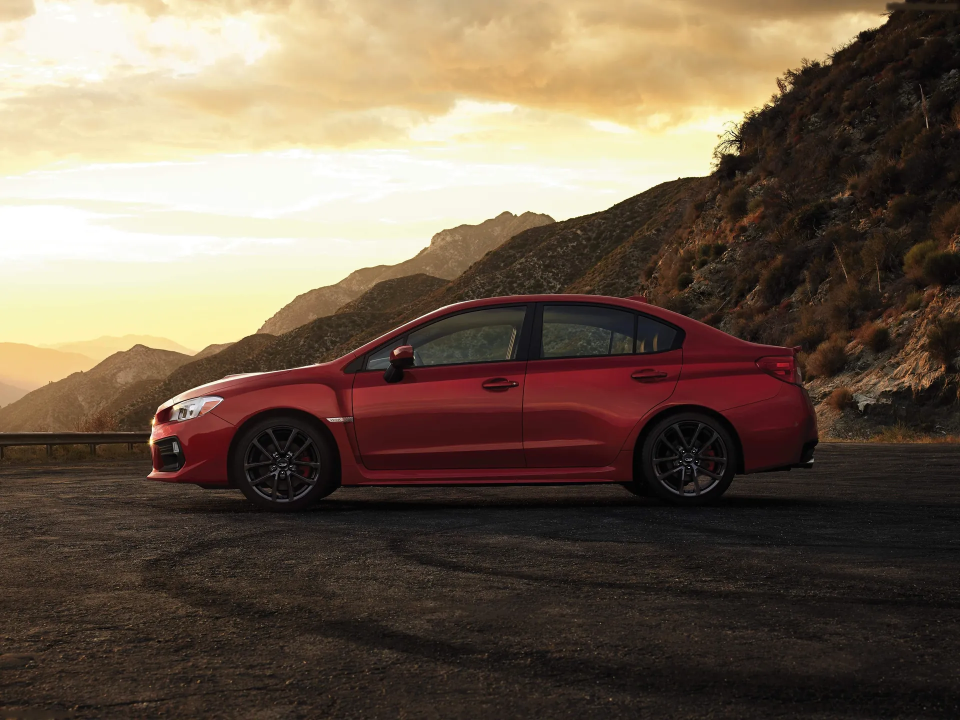 Subaru WRX (2018) – boční profil