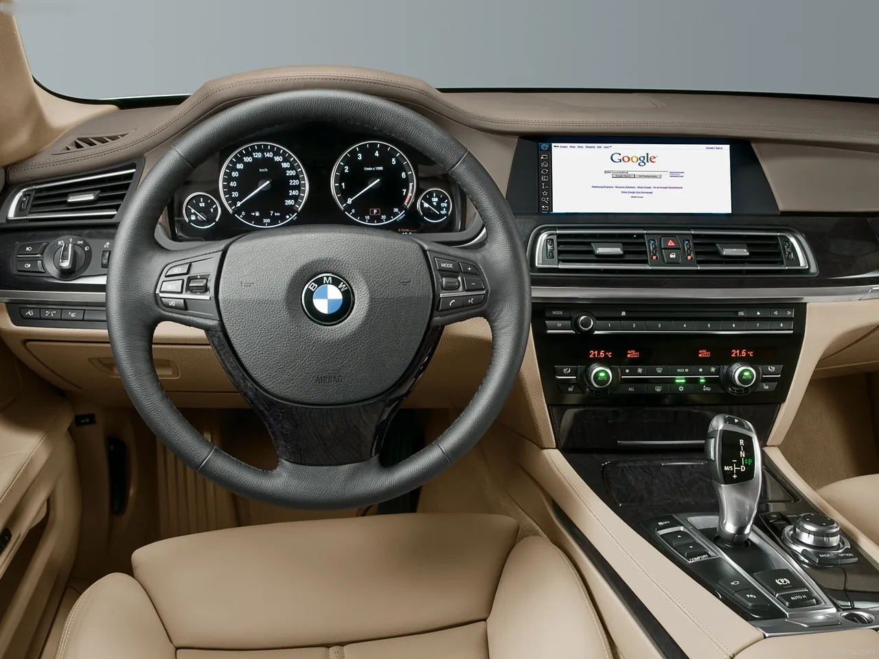 BMW 7-Series (2009) – interiér