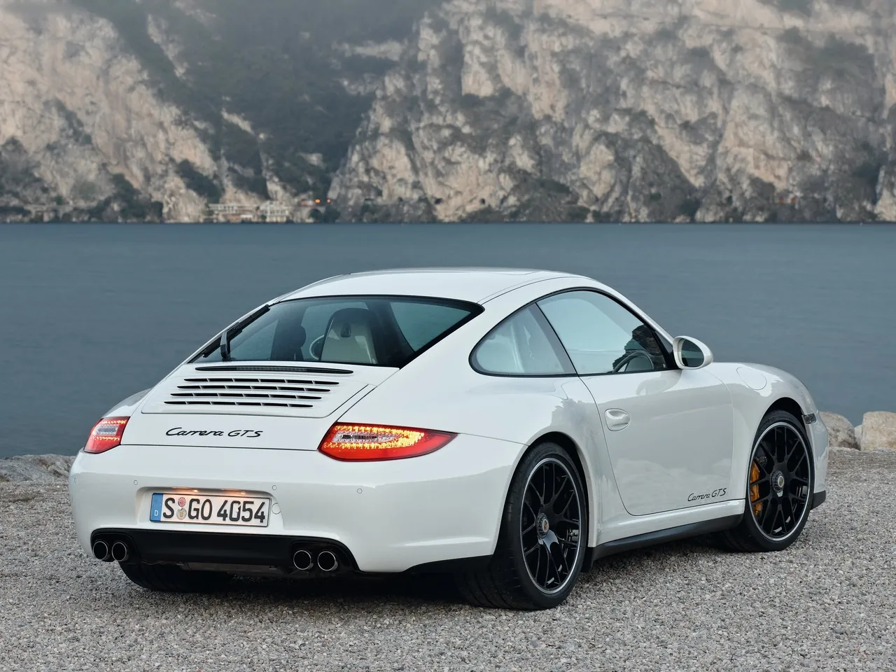 Porsche 911 Carrera GTS (2011) - Rear Three-Quarter