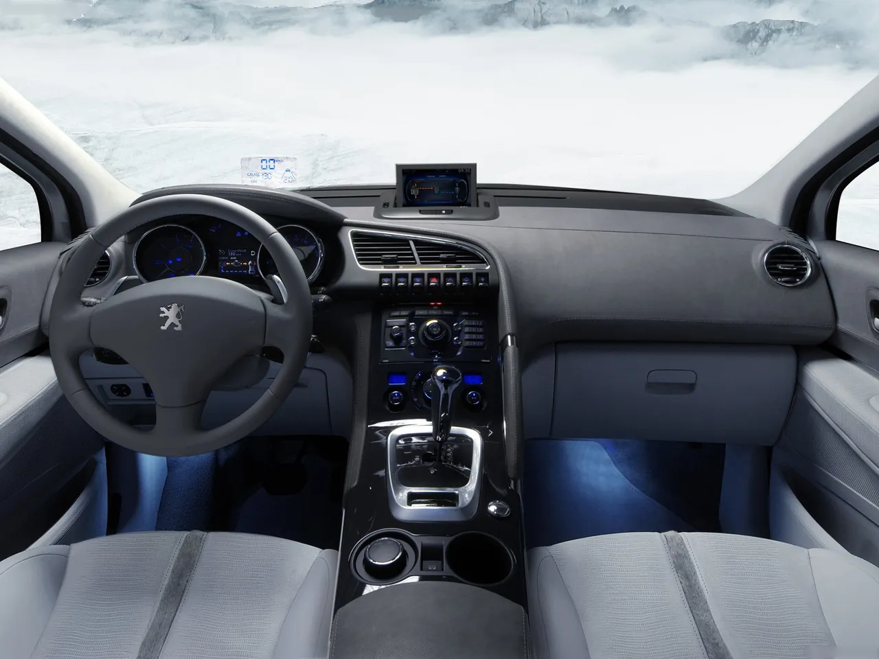 Peugeot Prologue HYmotion4 Concept (2008) – interiér