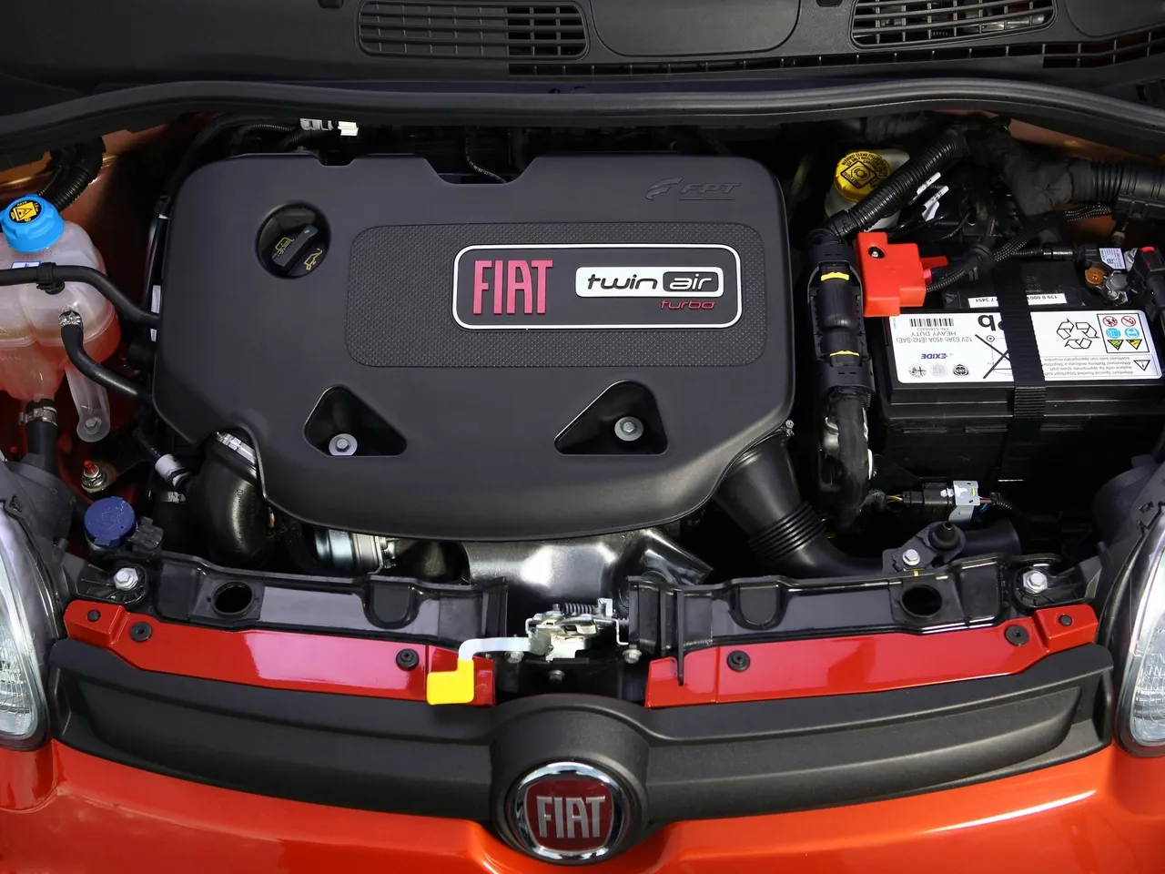 Fiat Panda (2013) – motorový prostor