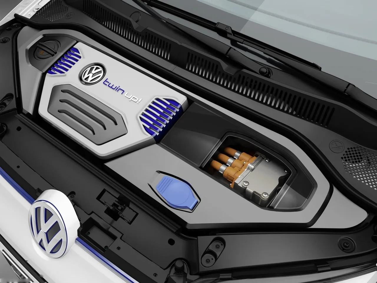 Volkswagen Twin Up Concept (2013) - Engine Bay