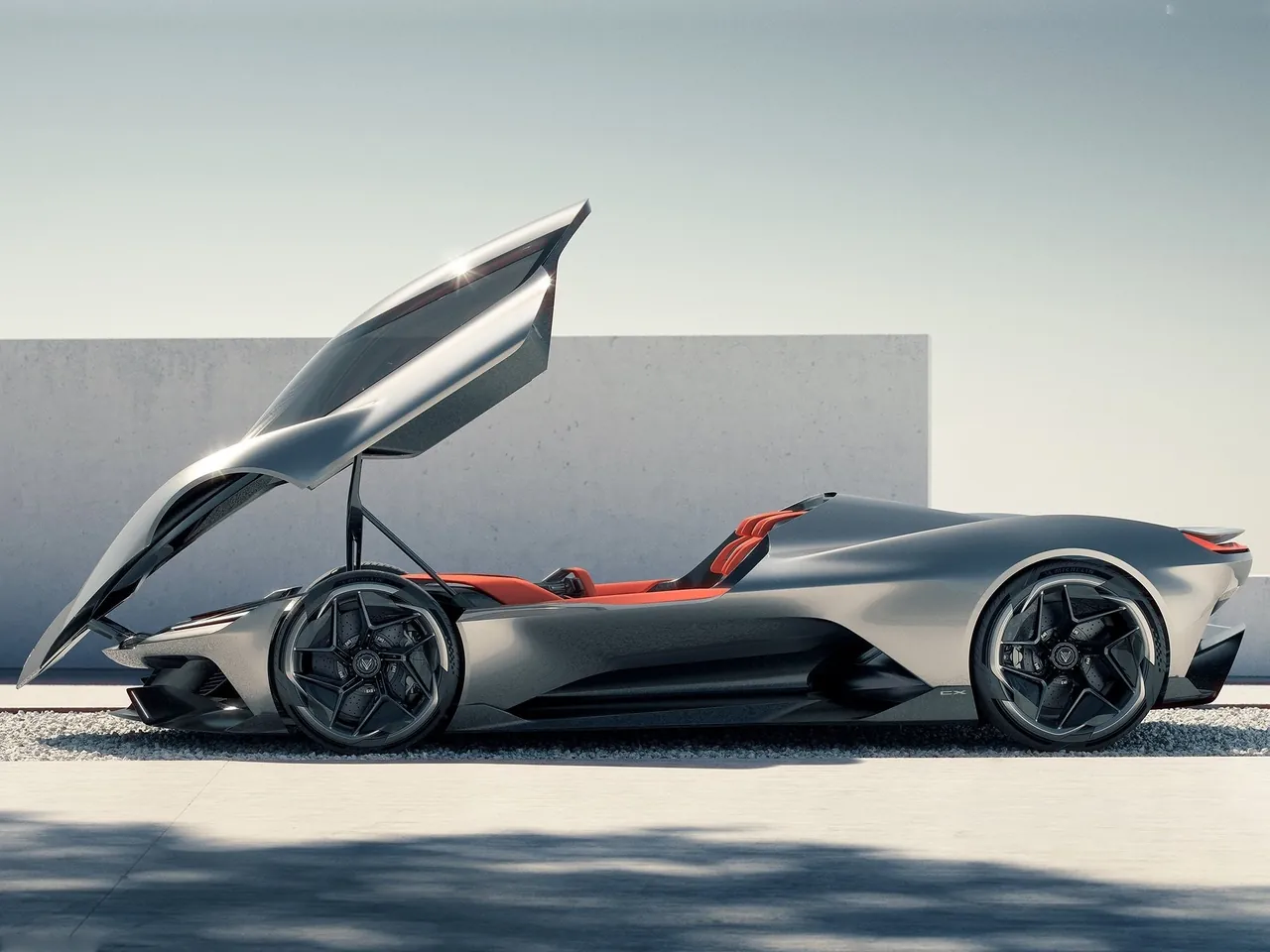 Chevrolet Corvette CX Concept (2025) – boční profil