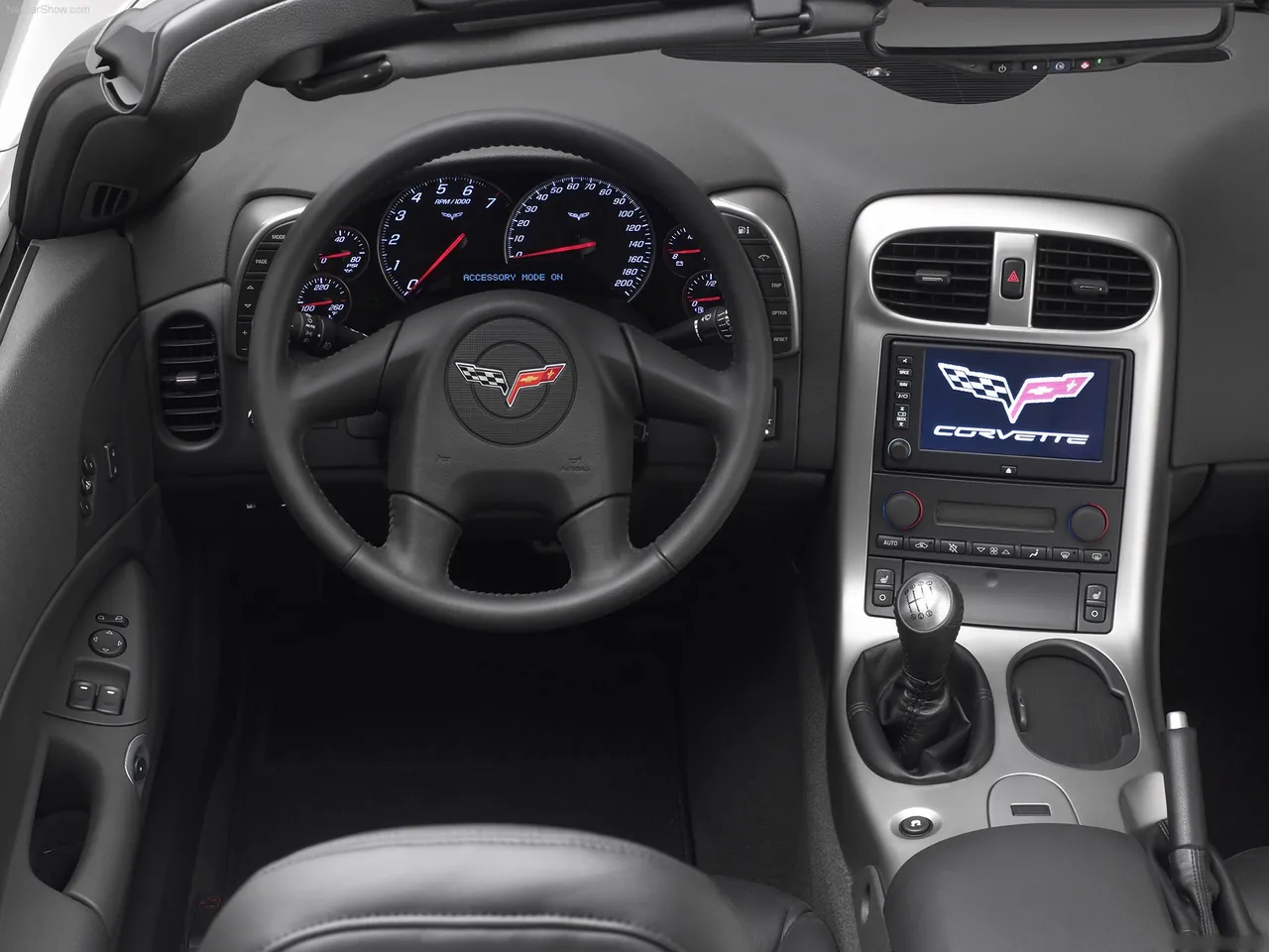 Chevrolet Corvette C6 (2005) – interiér