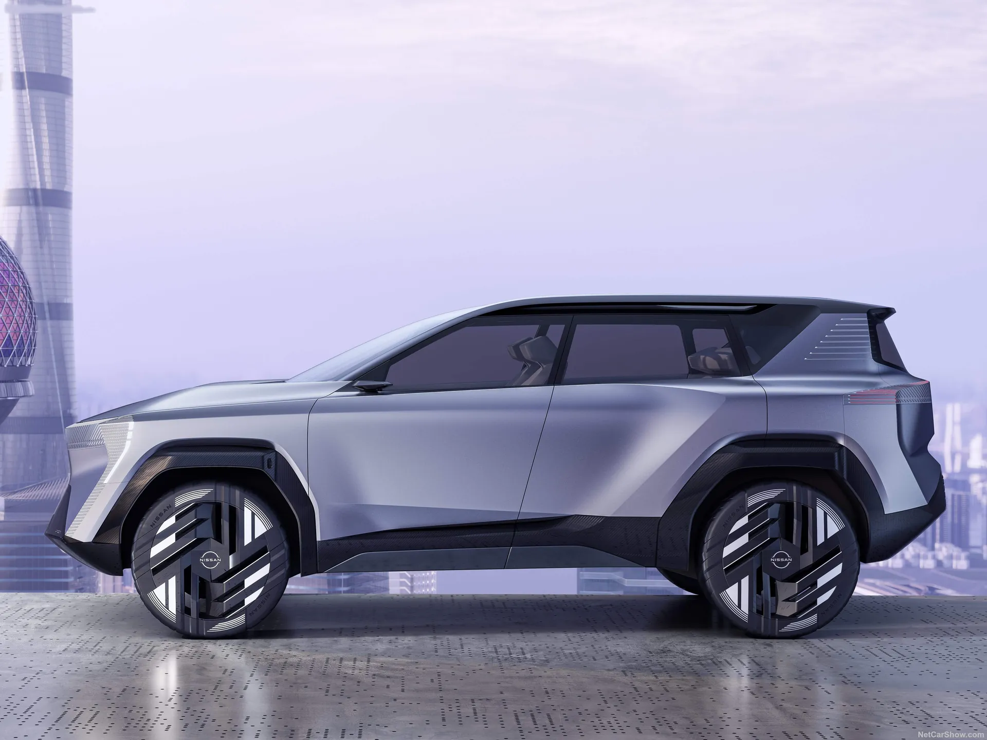 Nissan Arizon Concept (2023) – boční profil