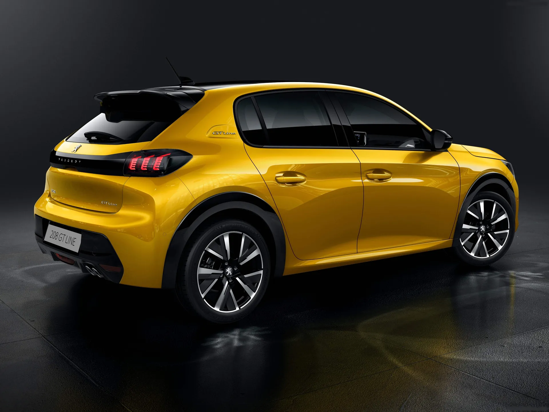 Peugeot 208 (2020) – zadní tříčtvrteční pohled