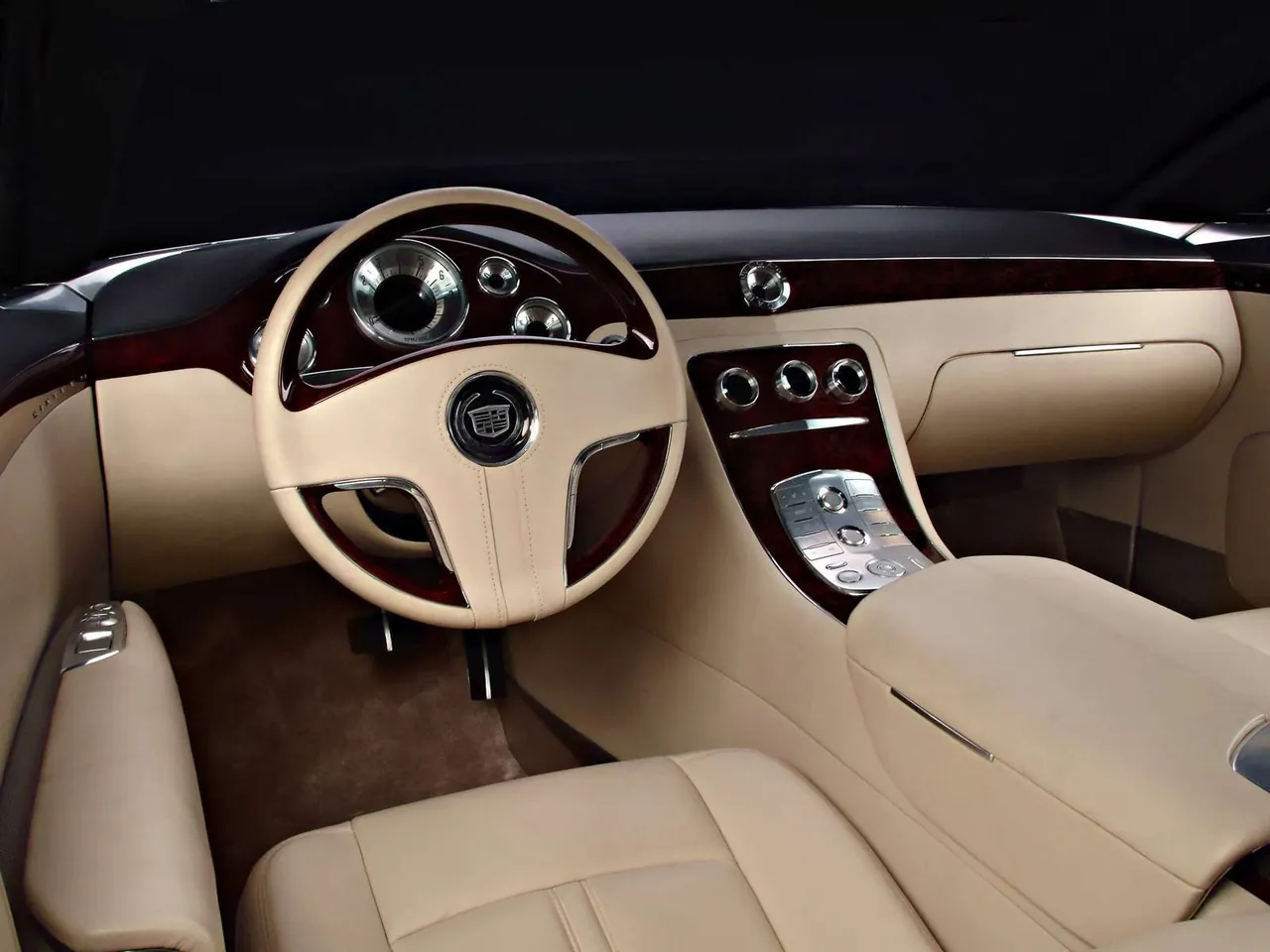 Cadillac Sixteen Concept (2003) – interiér