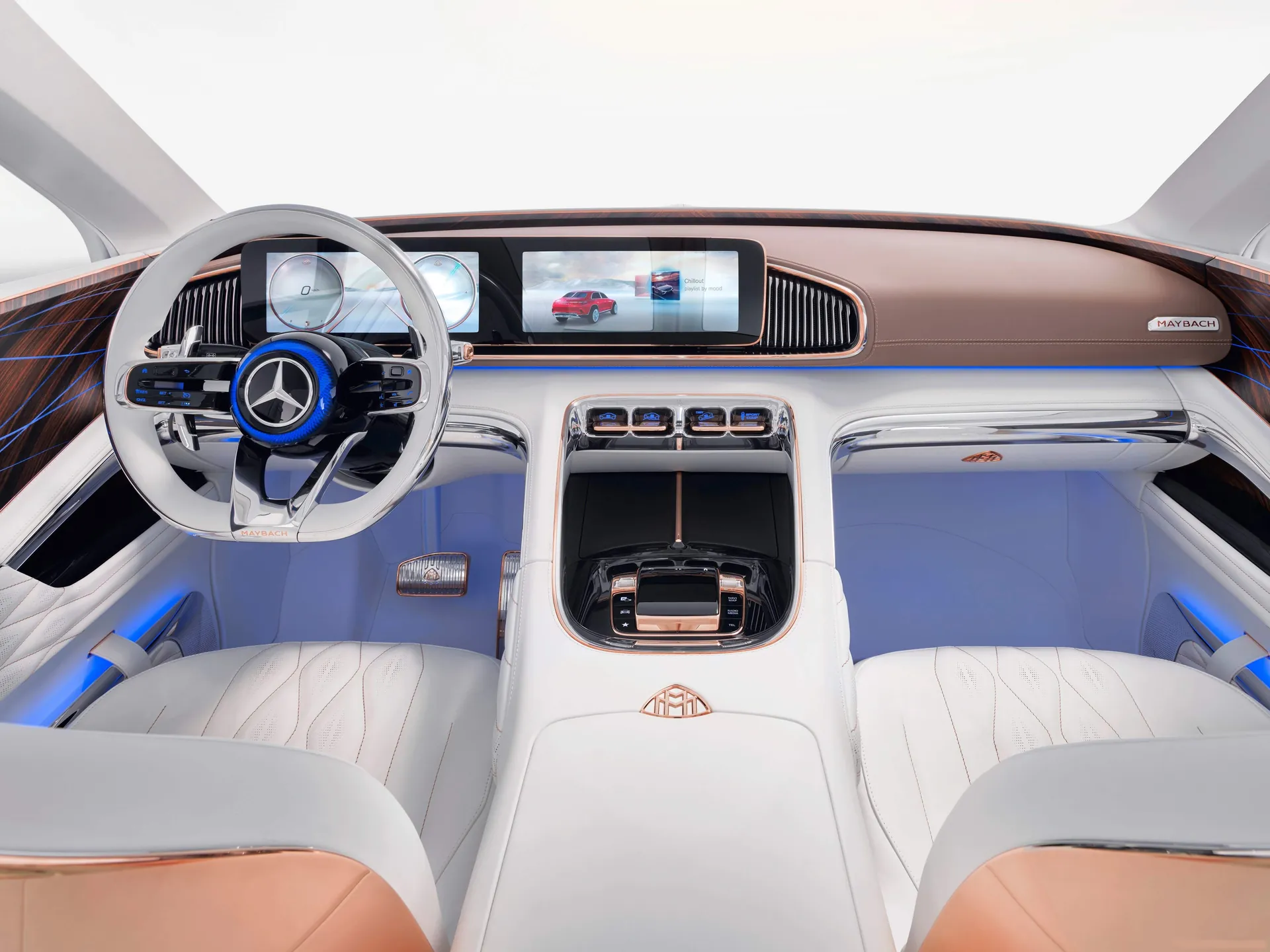 Mercedes-Benz Vision Maybach Ultimate Luxury Concept (2018) – interiér