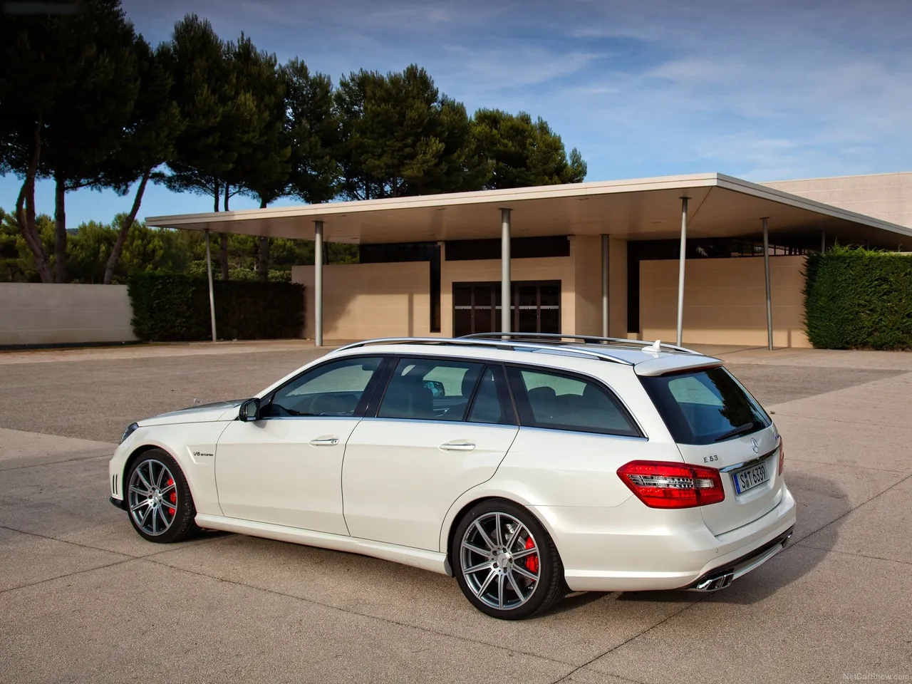 Mercedes-Benz E63 AMG Wagon (2012) - Rear Three-Quarter