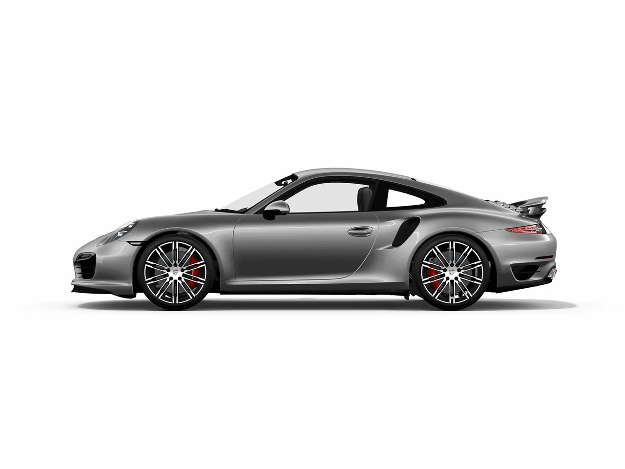 Porsche 911 Turbo S (2014) - Side Profile