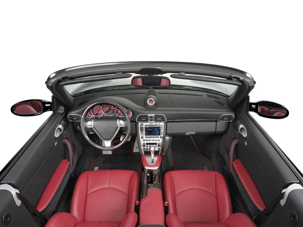 TechArt Porsche 911 Turbo Cabriolet (2007) – interiér