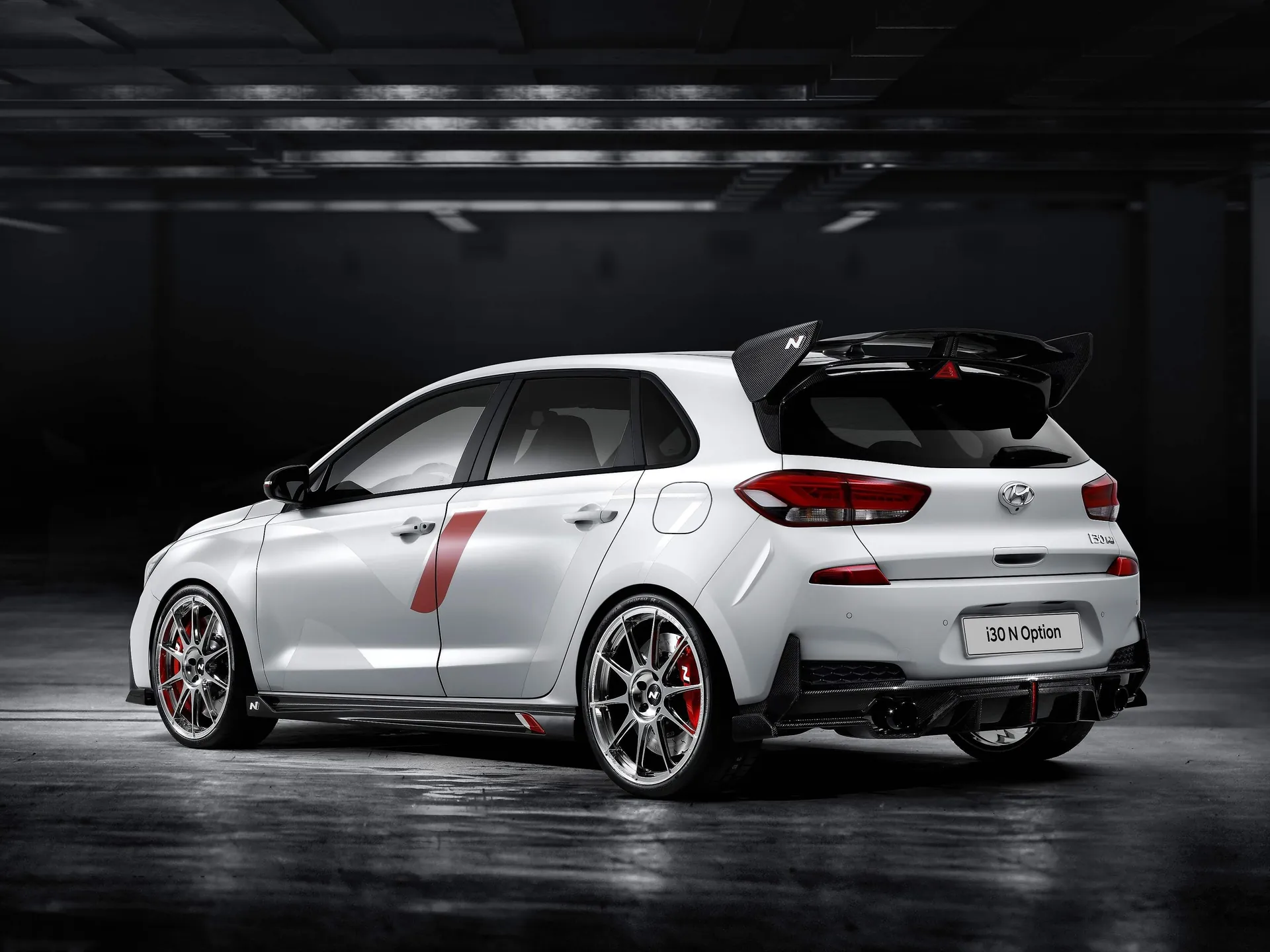 Hyundai i30 N Option Concept (2018) - Rear Three-Quarter