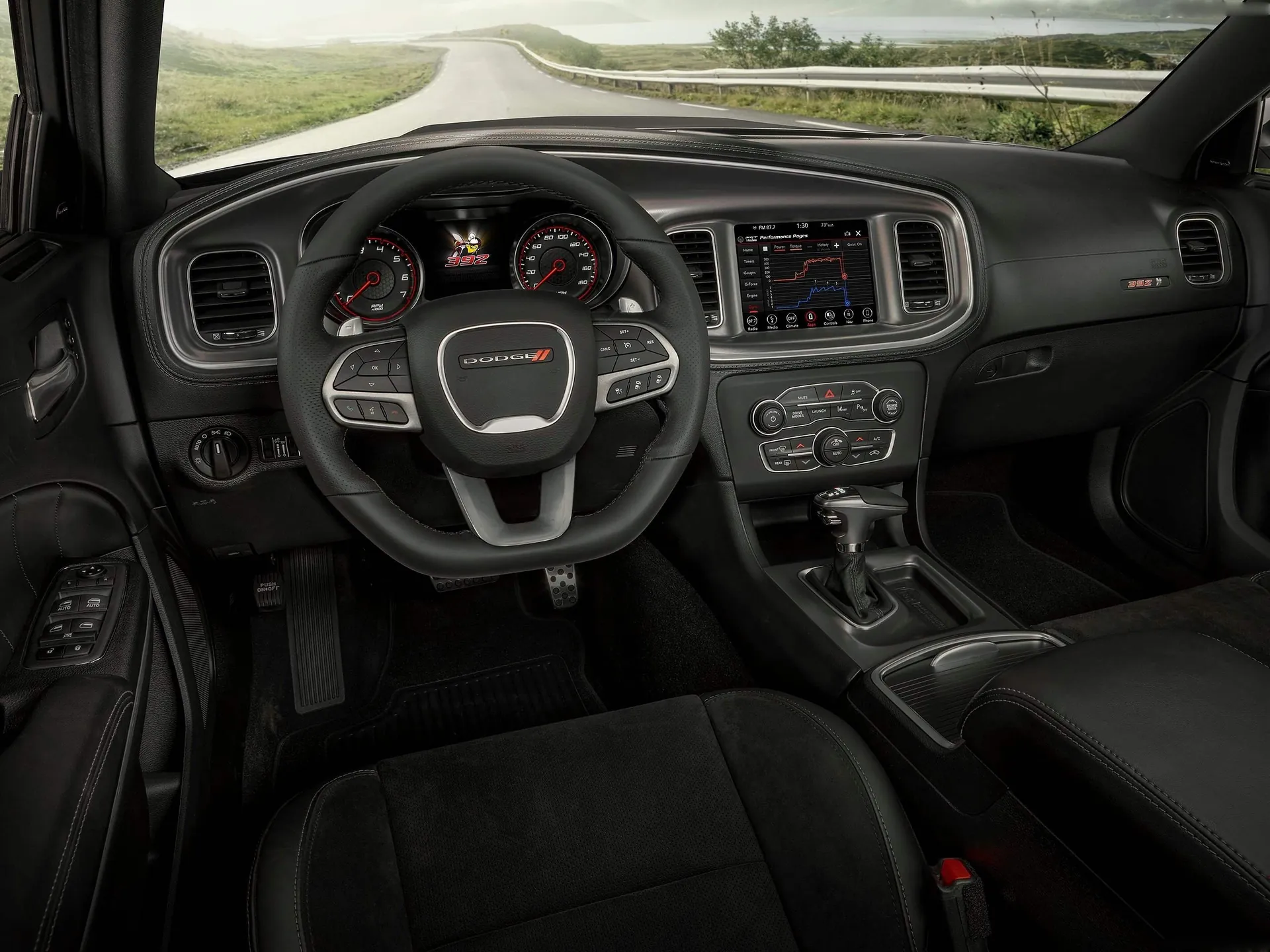 Dodge Charger Scat Pack Widebody (2020) – interiér