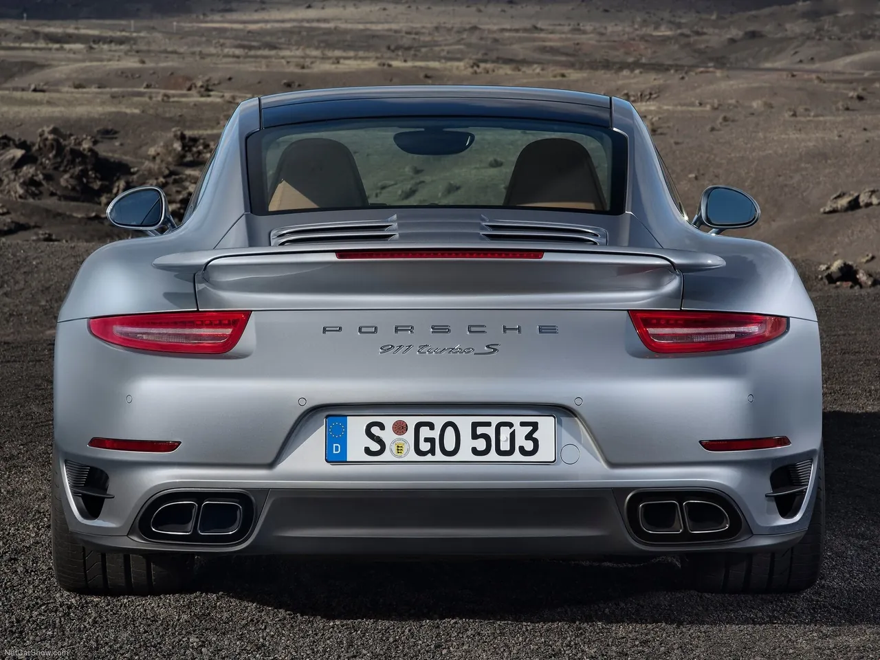 Porsche 911 Turbo S (2014) - Rear