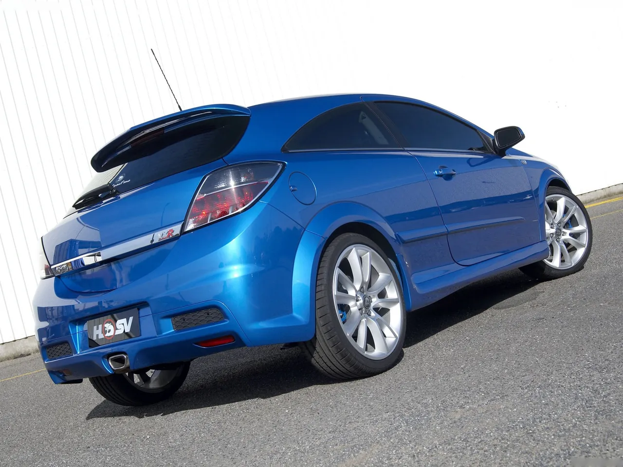 HSV VXR (2007) – zadní tříčtvrteční pohled