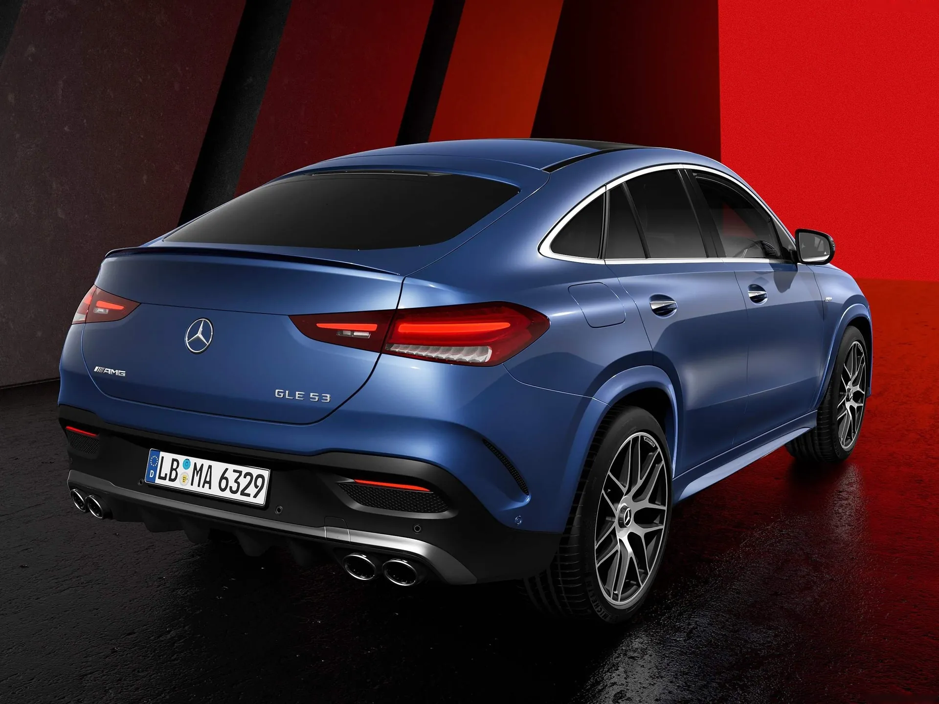 Mercedes-Benz GLE53 AMG Coupe (2024) - Rear Three-Quarter
