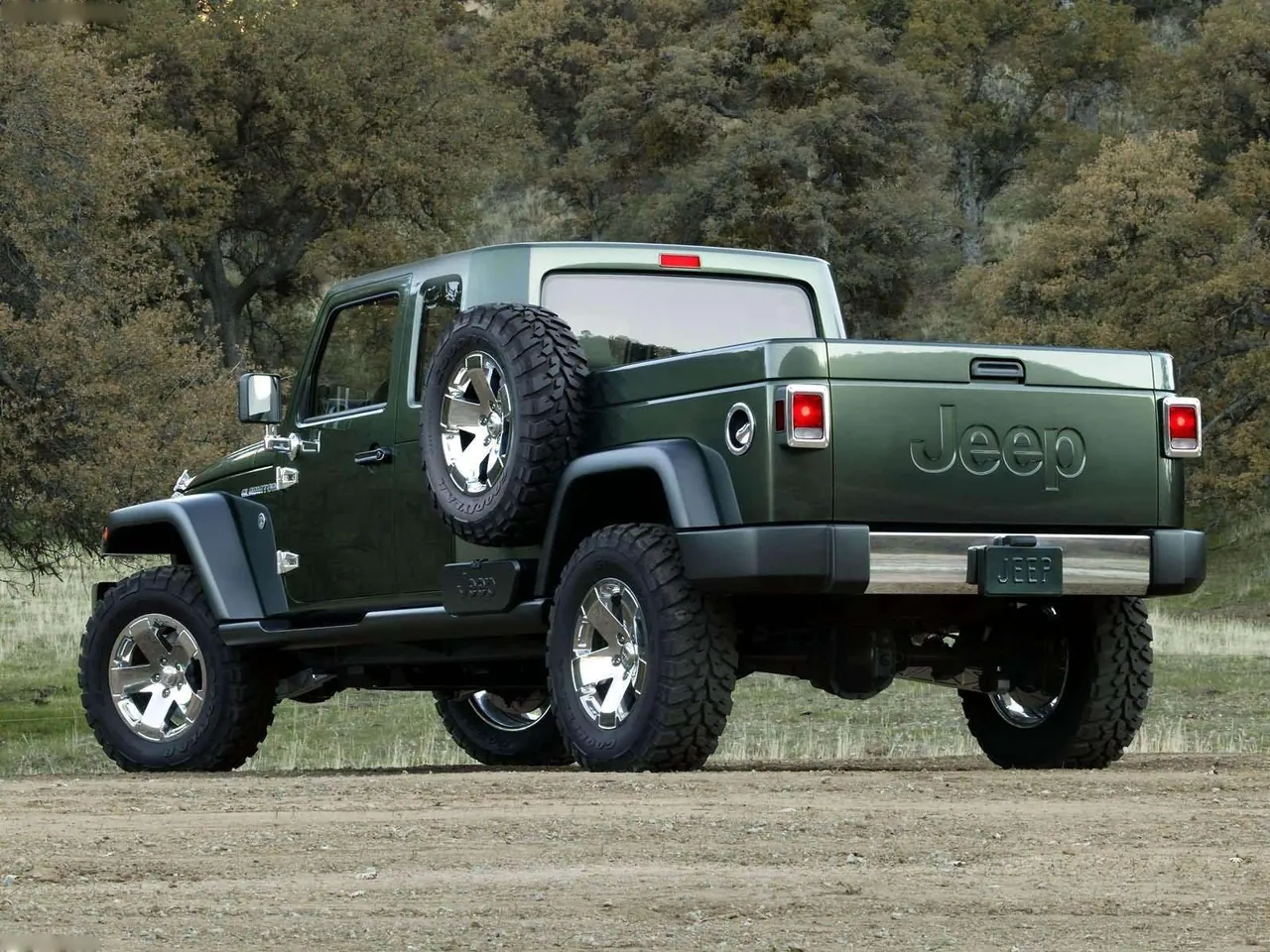 Jeep Gladiator Concept (2005) - Rear Three-Quarter