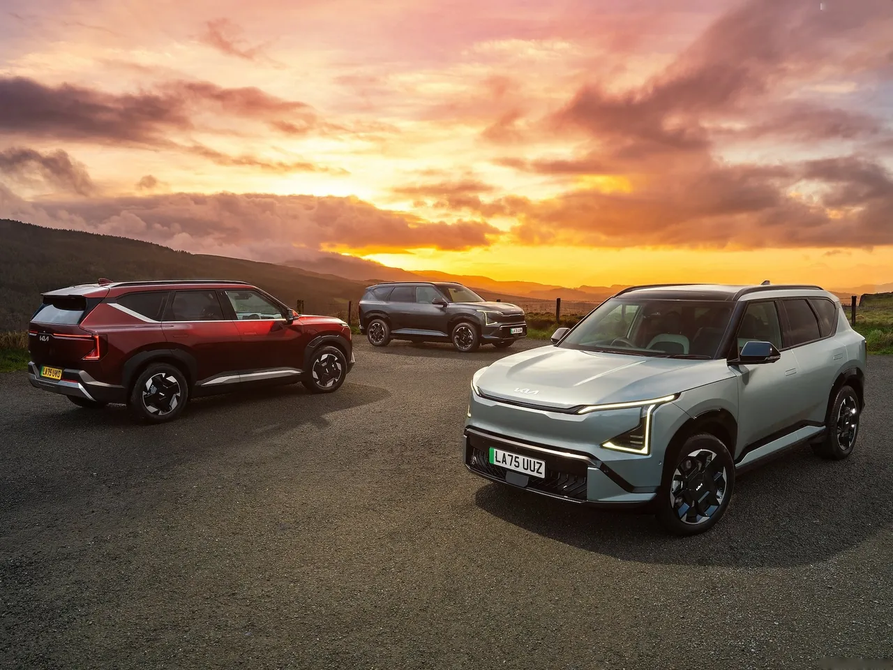 Kia EV5 [UK] (2026) – skupinový snímek