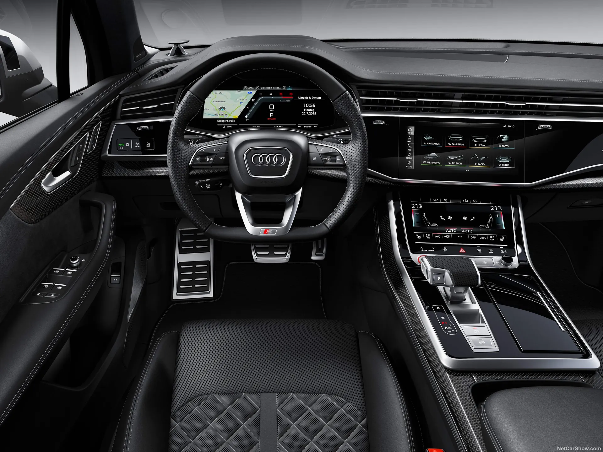 Audi SQ7 TDI (2020) – interiér