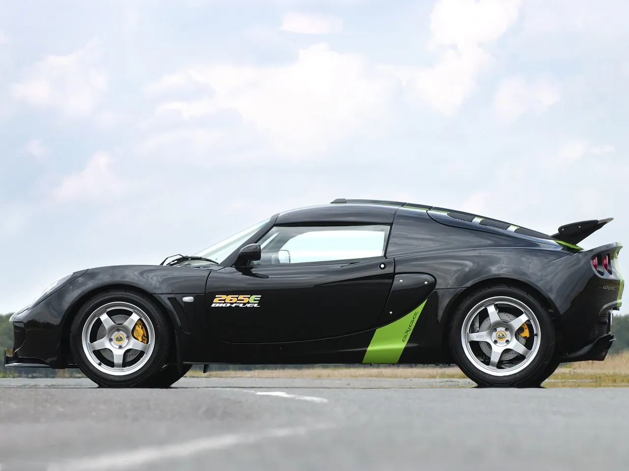 Lotus Exige 265E Concept (2006) – boční profil
