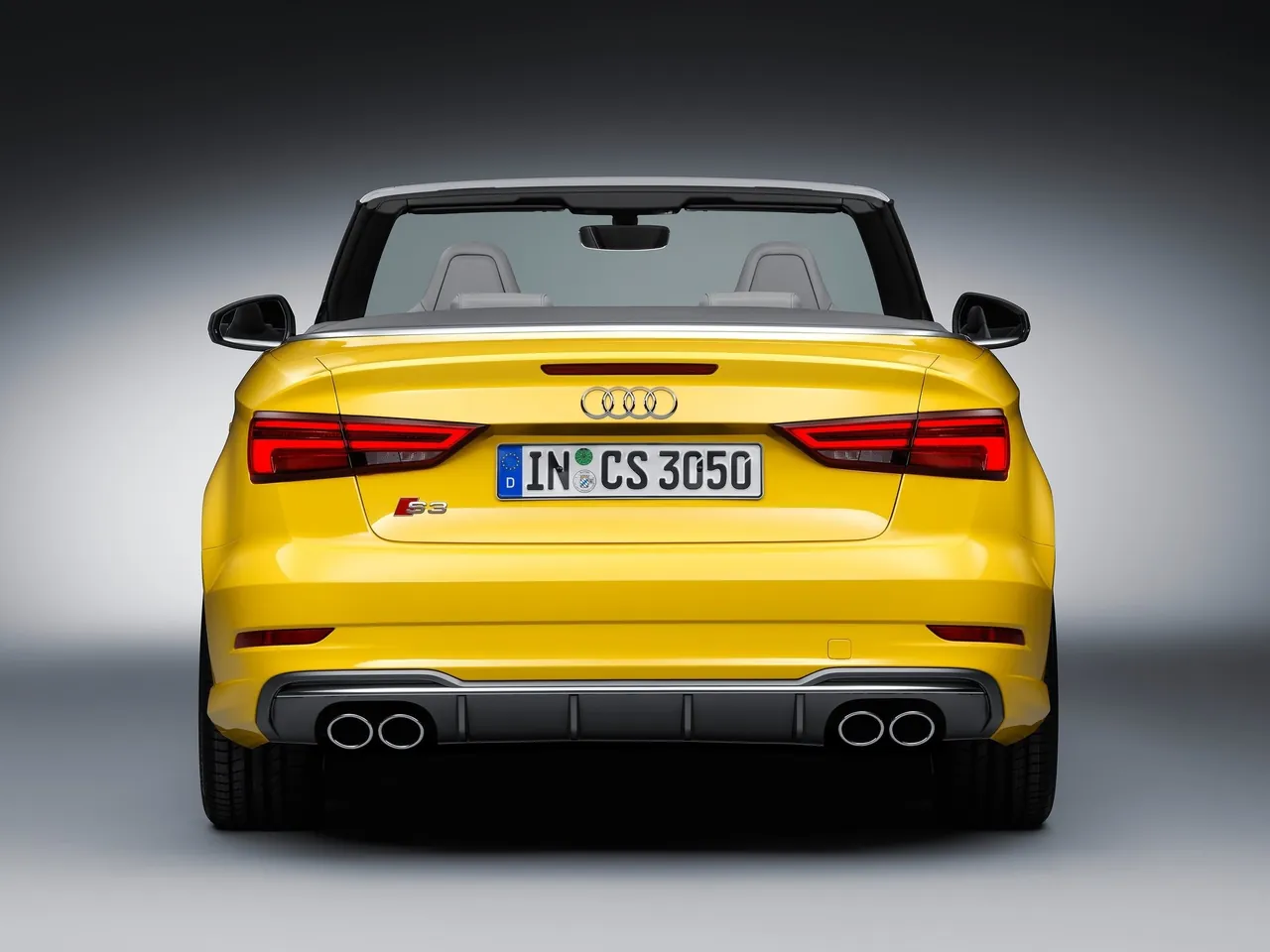 Audi S3 Cabriolet (2017) – zezadu