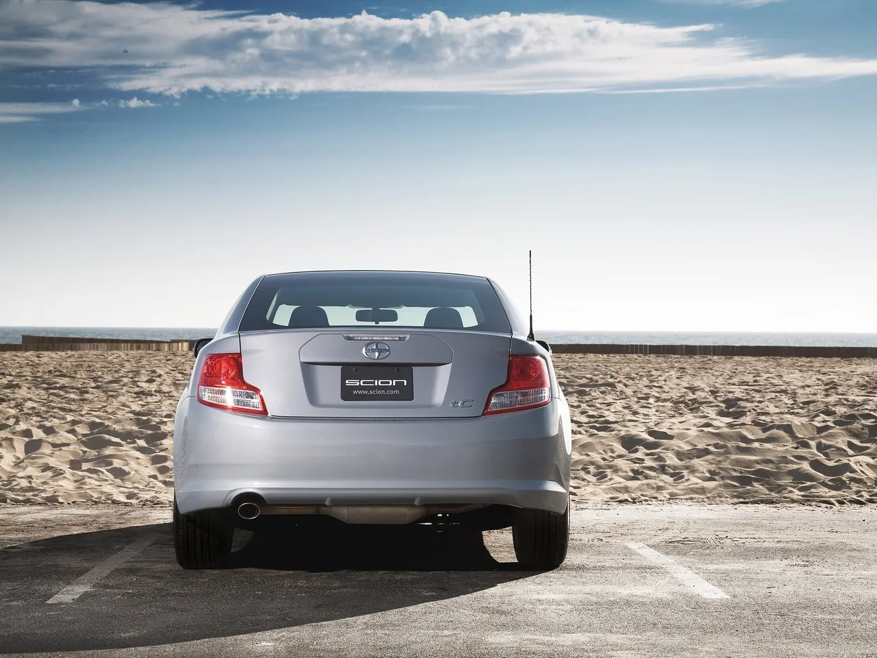 Scion tC (2011) – zezadu