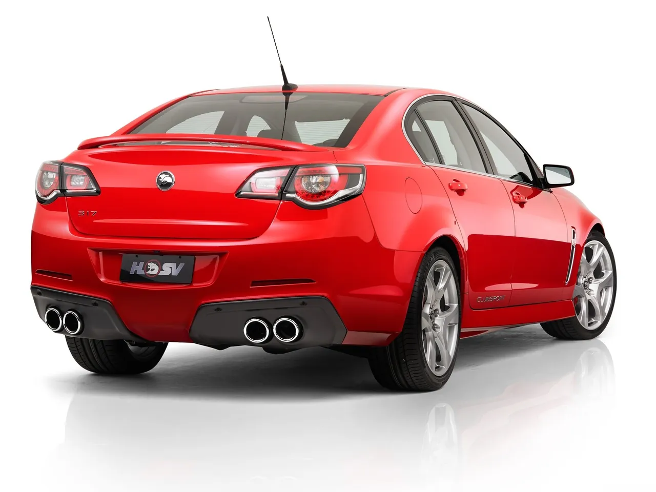 HSV Gen-F Clubsport (2014) – zadní tříčtvrteční pohled