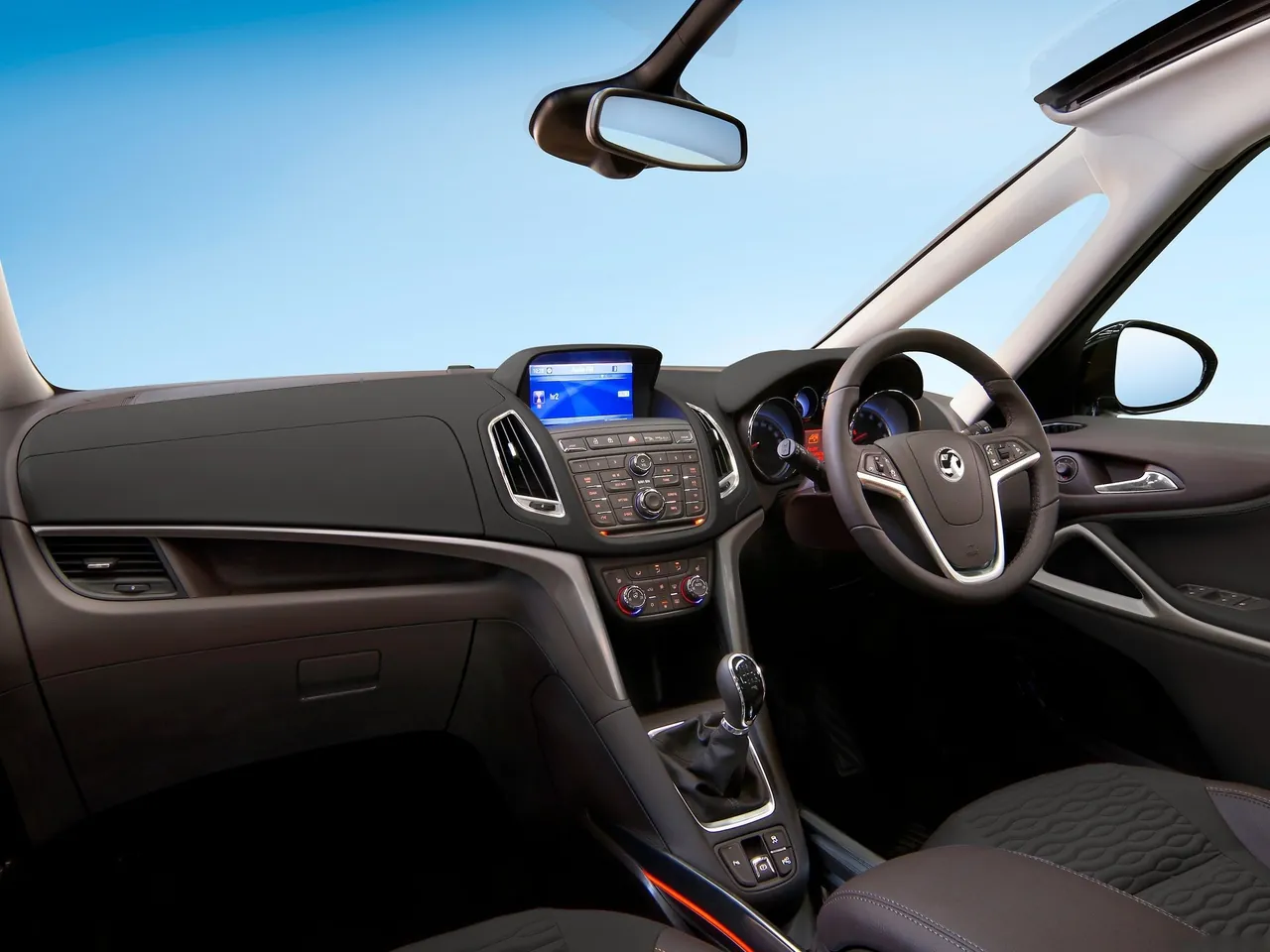 Vauxhall Zafira Tourer (2012) – interiér