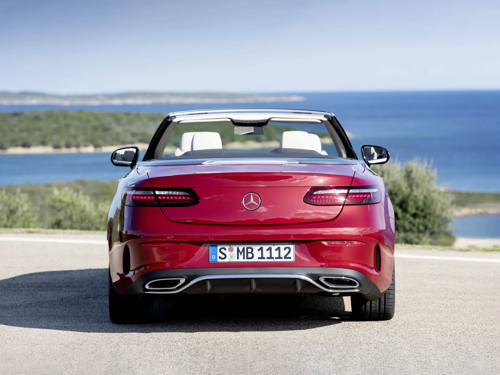 Mercedes-Benz E-Class Cabriolet (2021) – zezadu