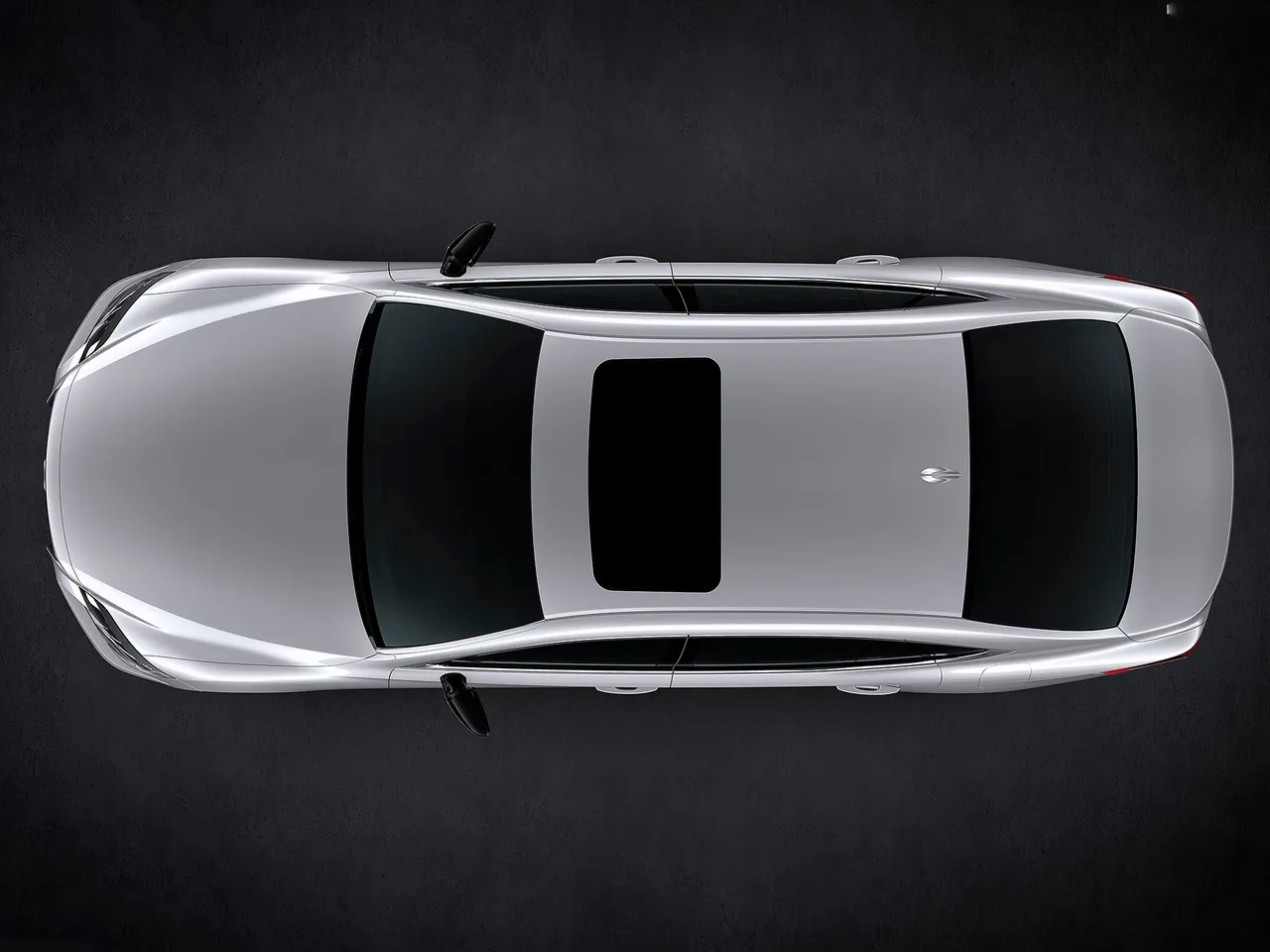 Lexus LS 500 (2018) – pohled shora