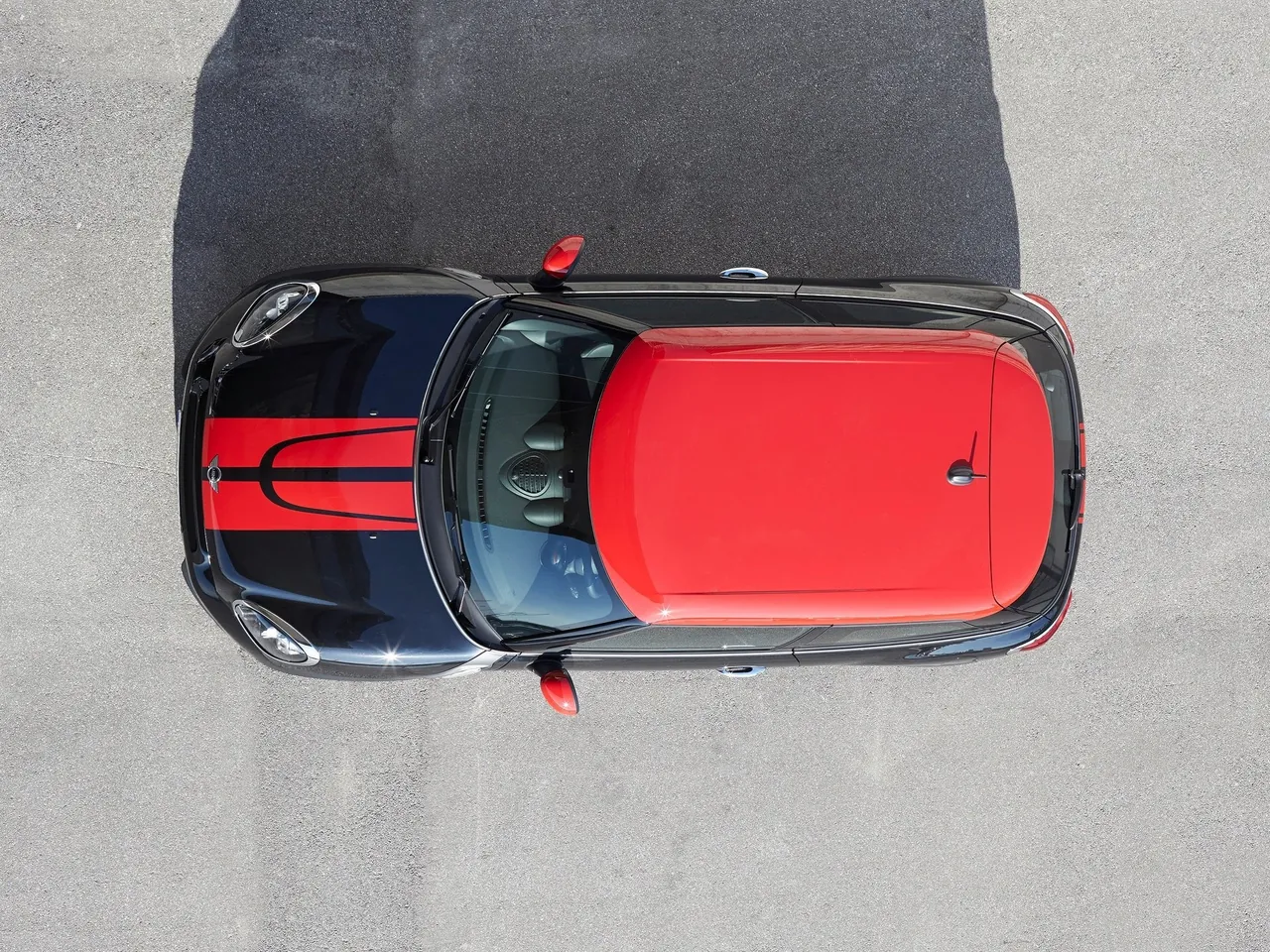 Mini Paceman John Cooper Works (2014) – pohled shora