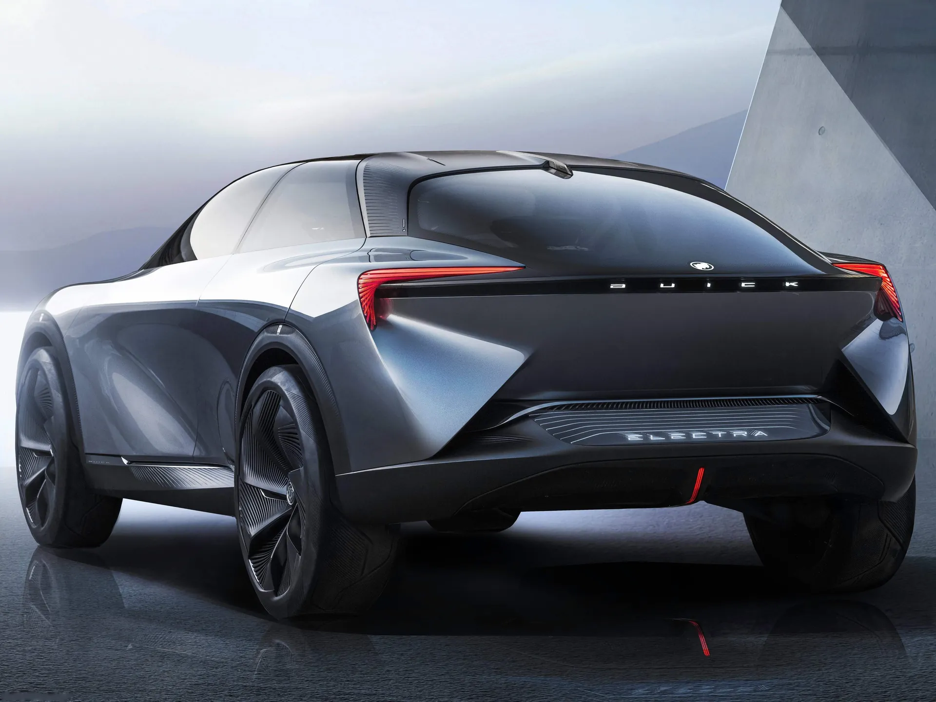 Buick Electra Concept (2020) – zadní tříčtvrteční pohled