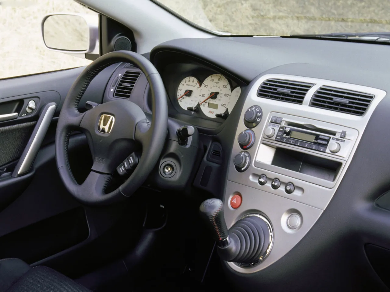 Honda Civic Si (2002) – interiér