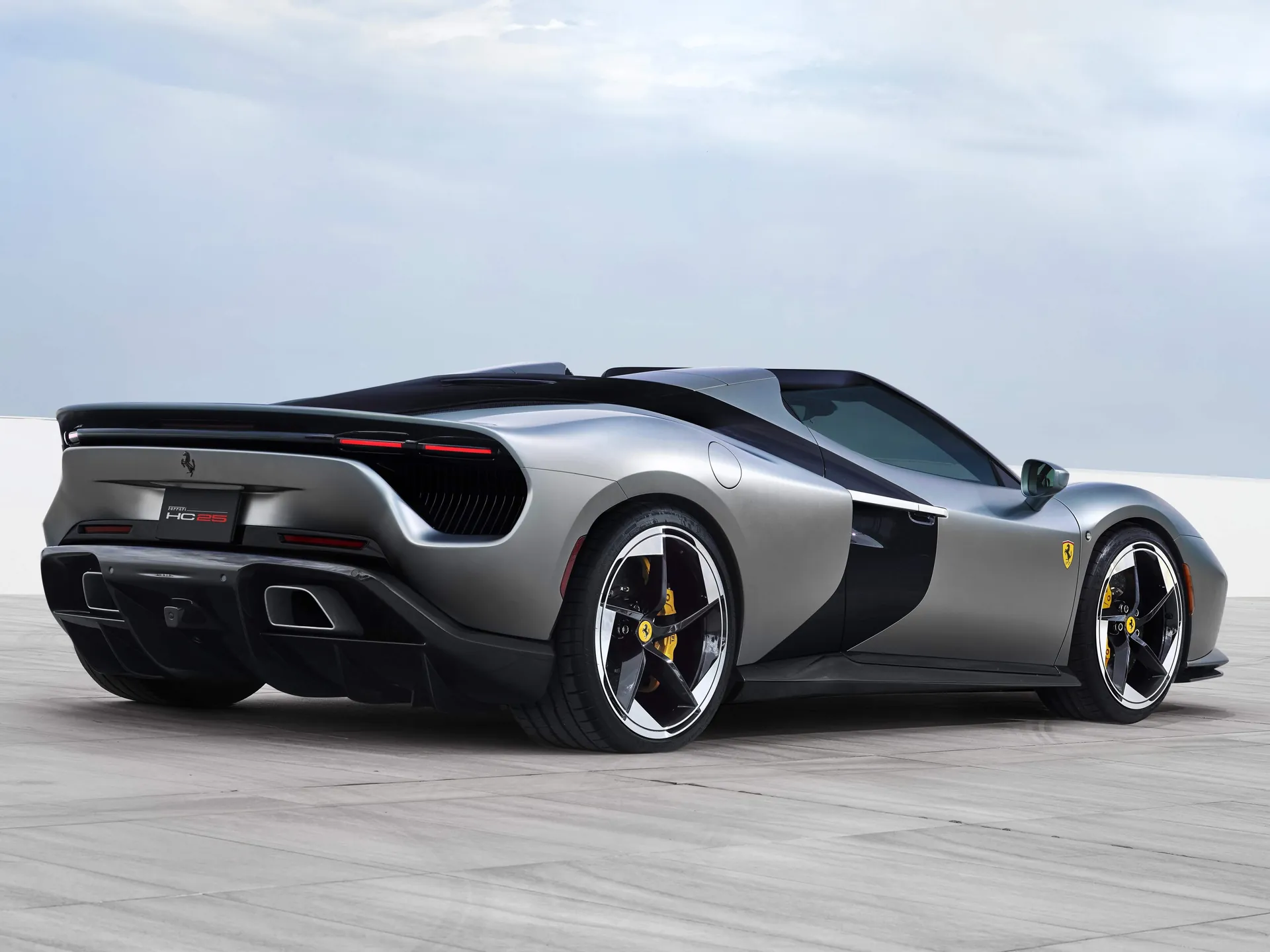 Ferrari HC25 (2026) – zadní tříčtvrteční pohled