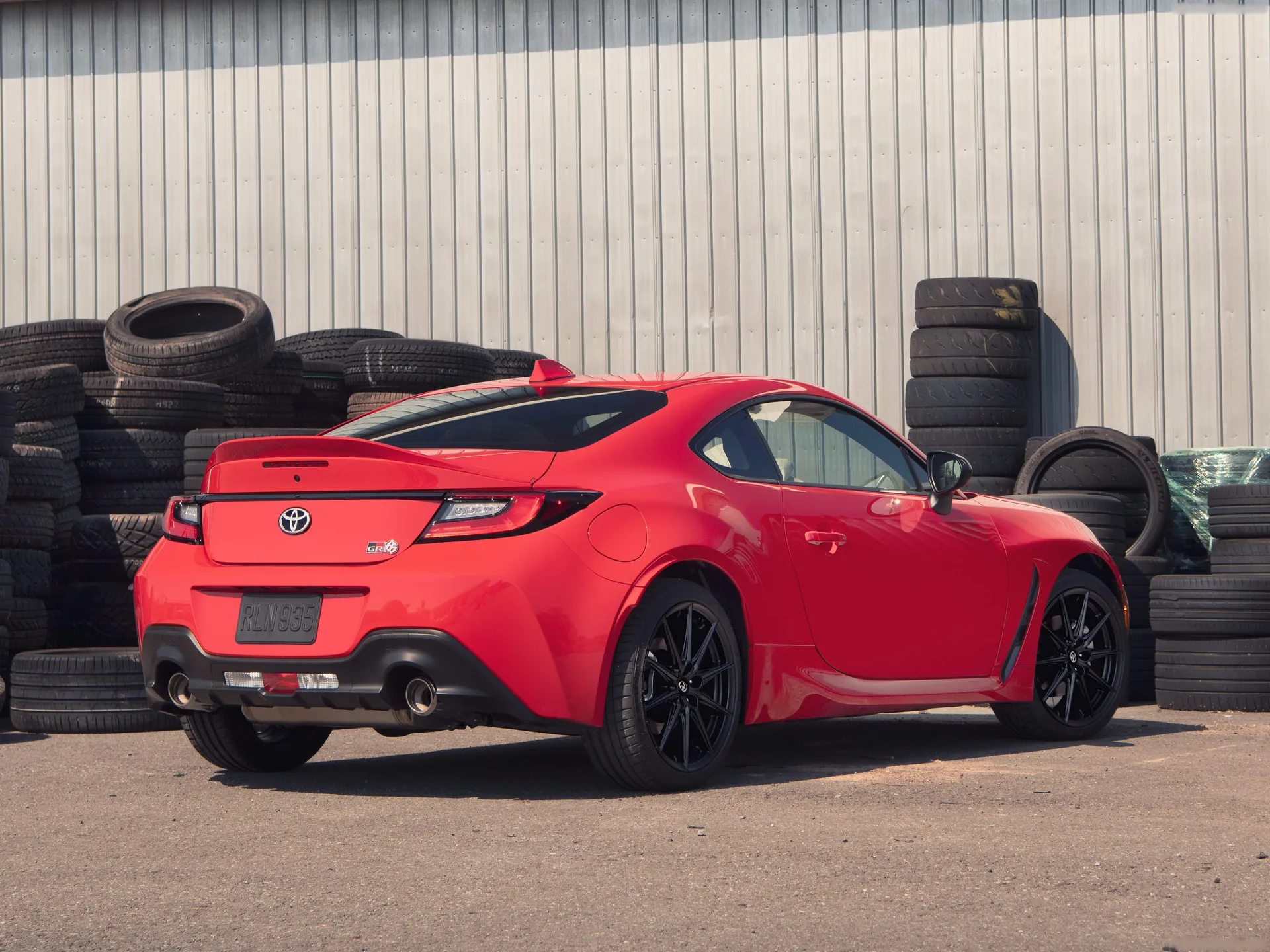 Toyota GR 86 (2022) – zadní tříčtvrteční pohled
