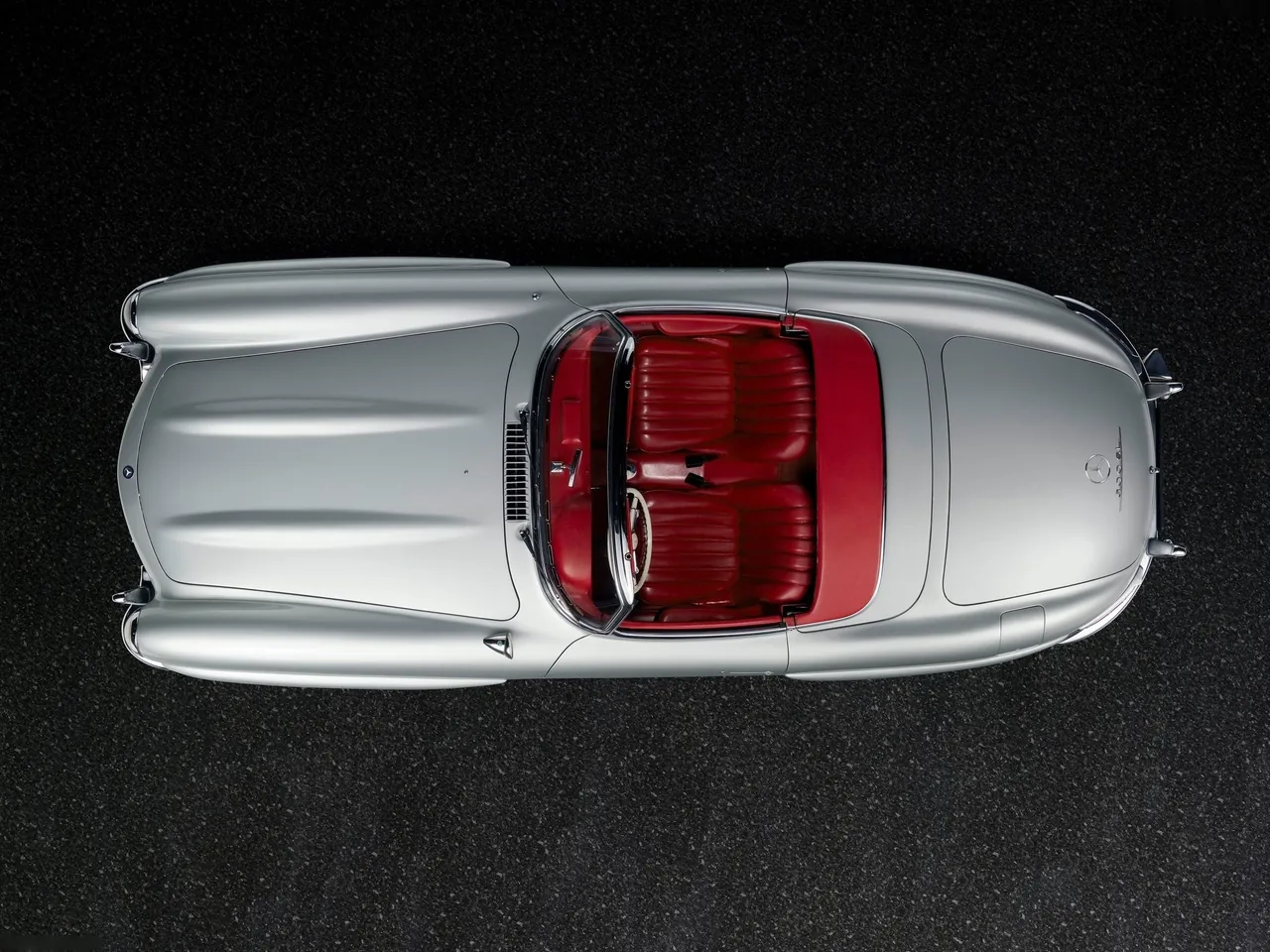 Mercedes-Benz 300 SL (1957) - Top view
