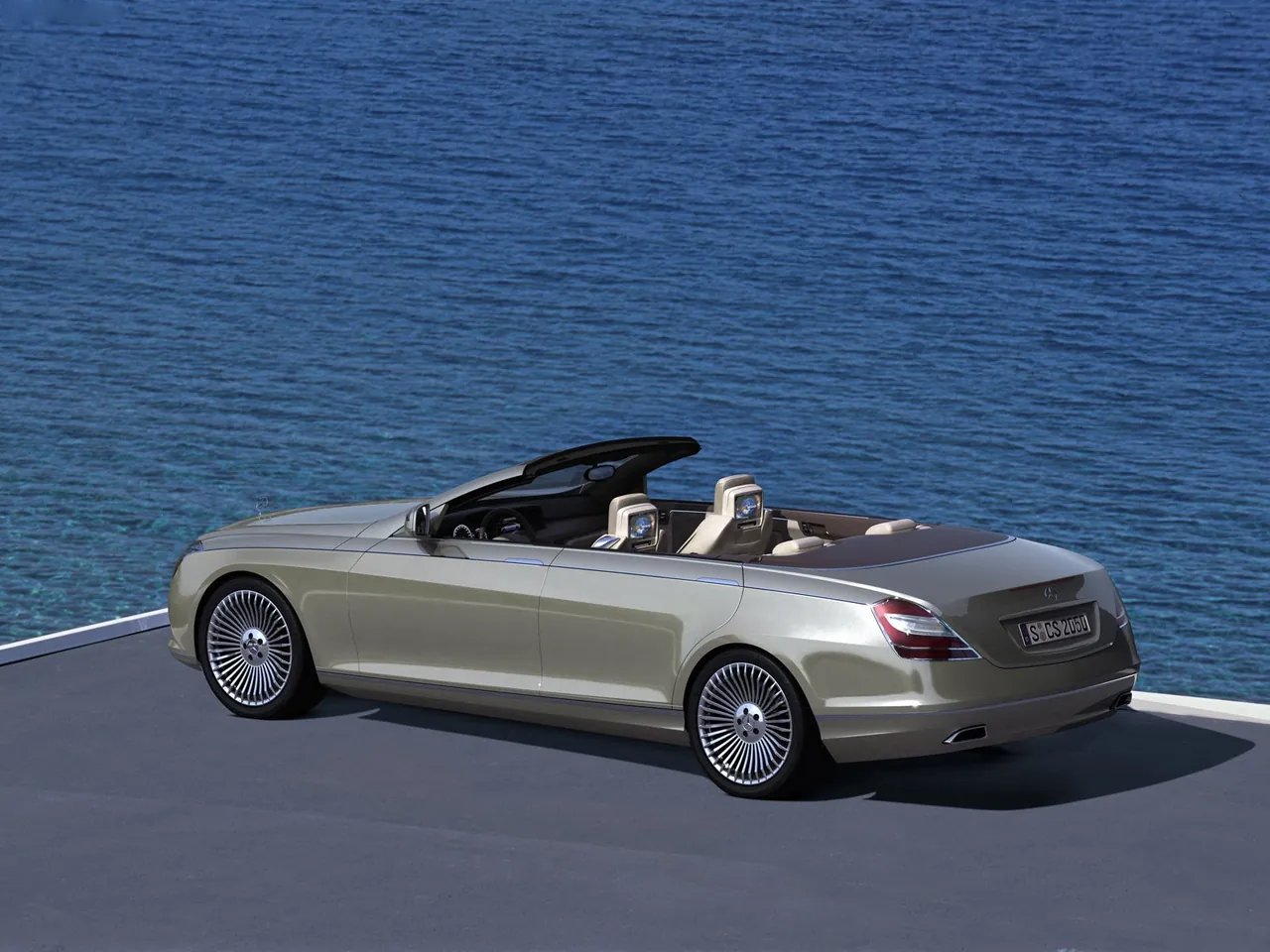 Mercedes-Benz Ocean Drive Concept (2007) - Rear Three-Quarter