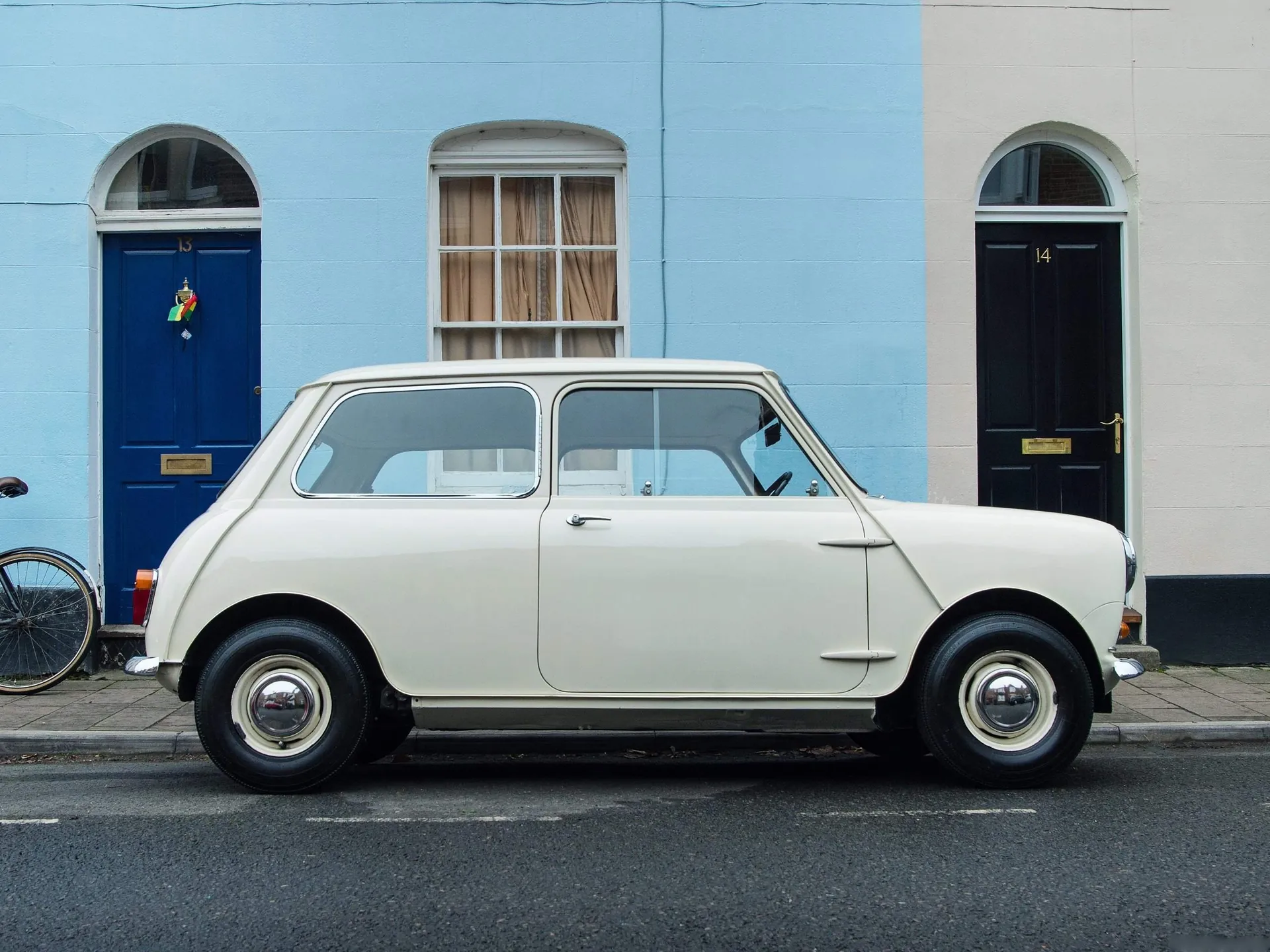 Mini Morris Mini-Minor (1959) – boční profil