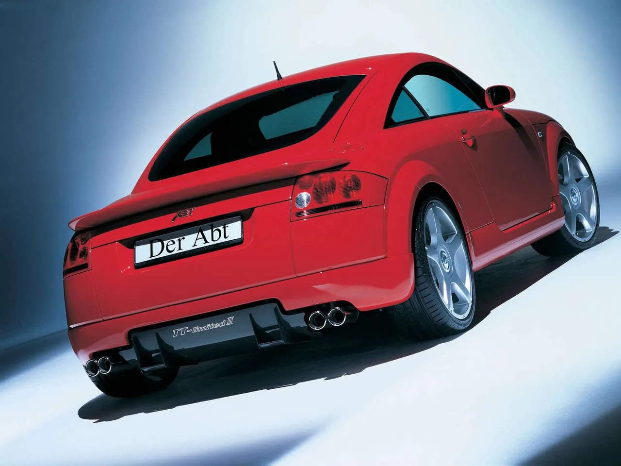 ABT Audi TT-Limited II (2002) – zadní tříčtvrteční pohled