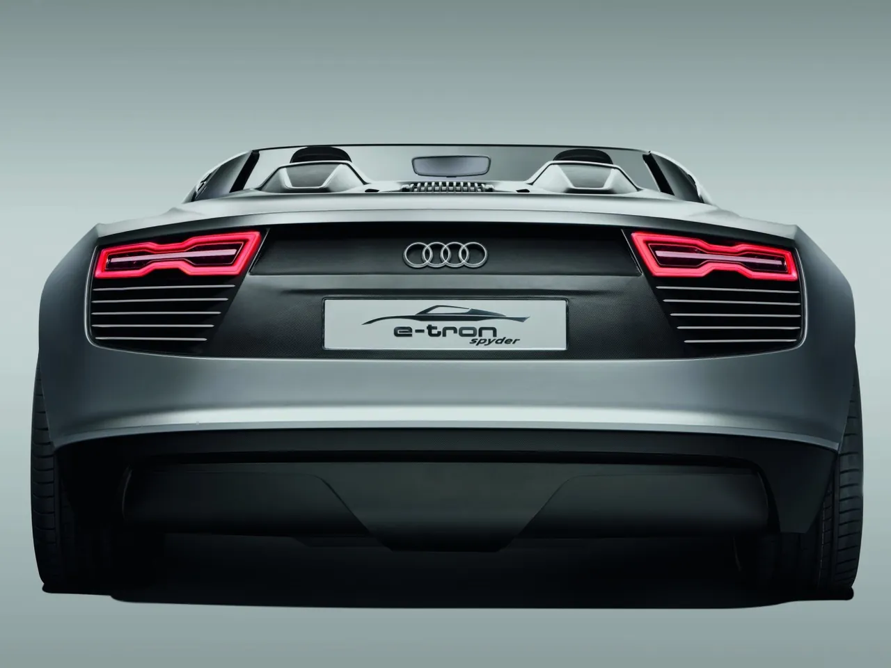 Audi e-tron Spyder Concept (2010) – zezadu