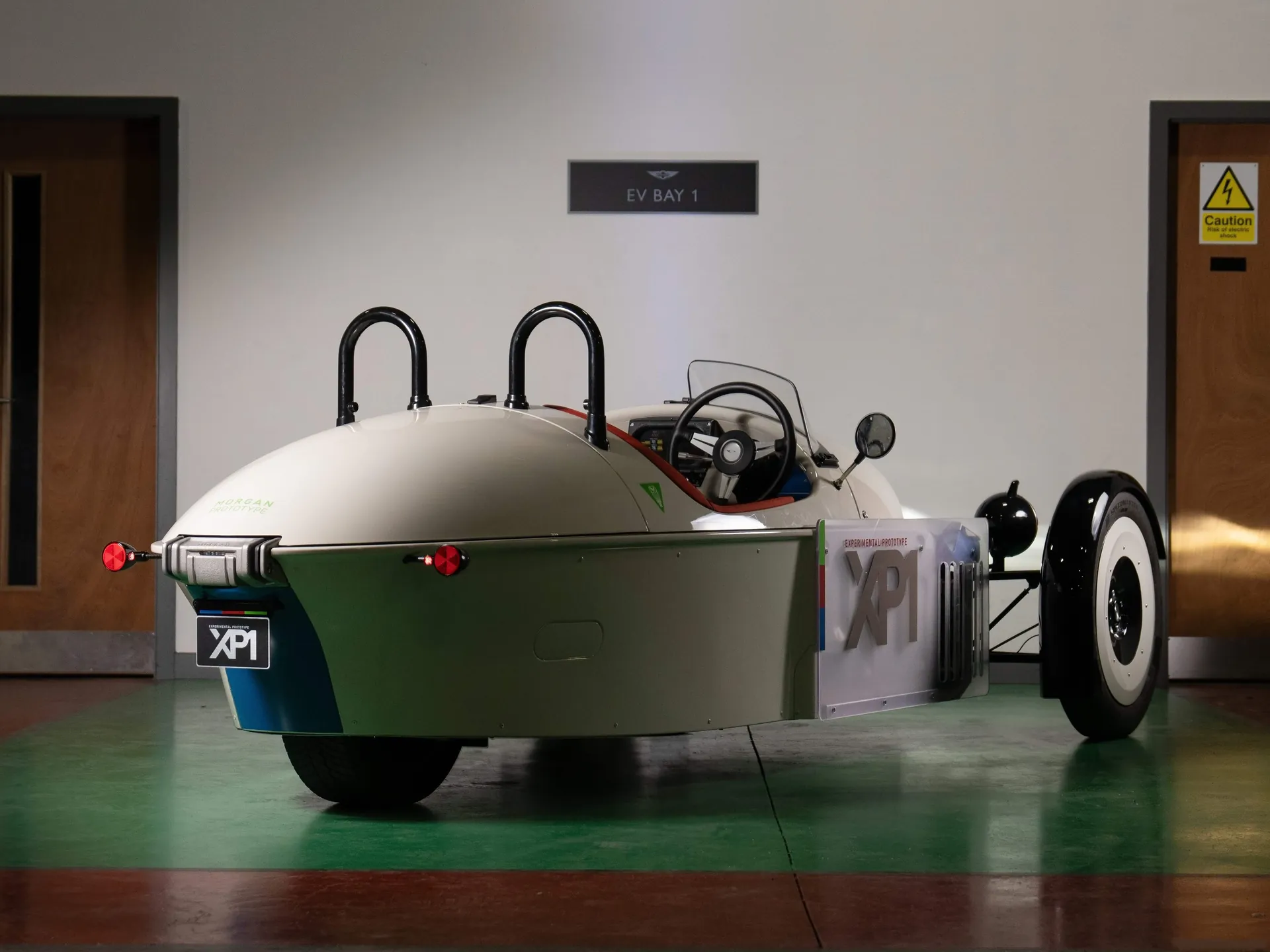 Morgan XP-1 Concept (2023) – zadní tříčtvrteční pohled