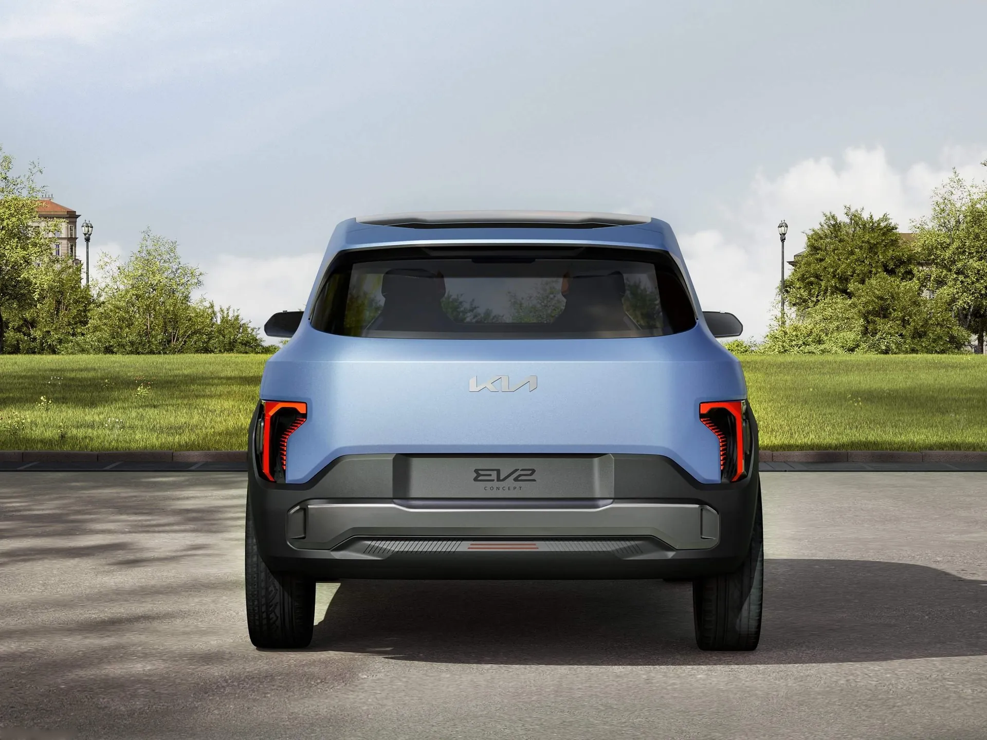 Kia EV2 Concept (2025) – zezadu