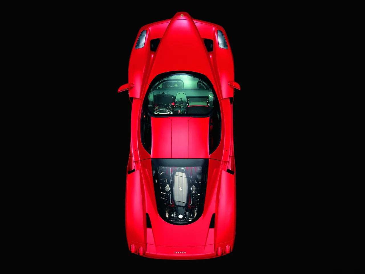 Ferrari Enzo (2002) - Top view
