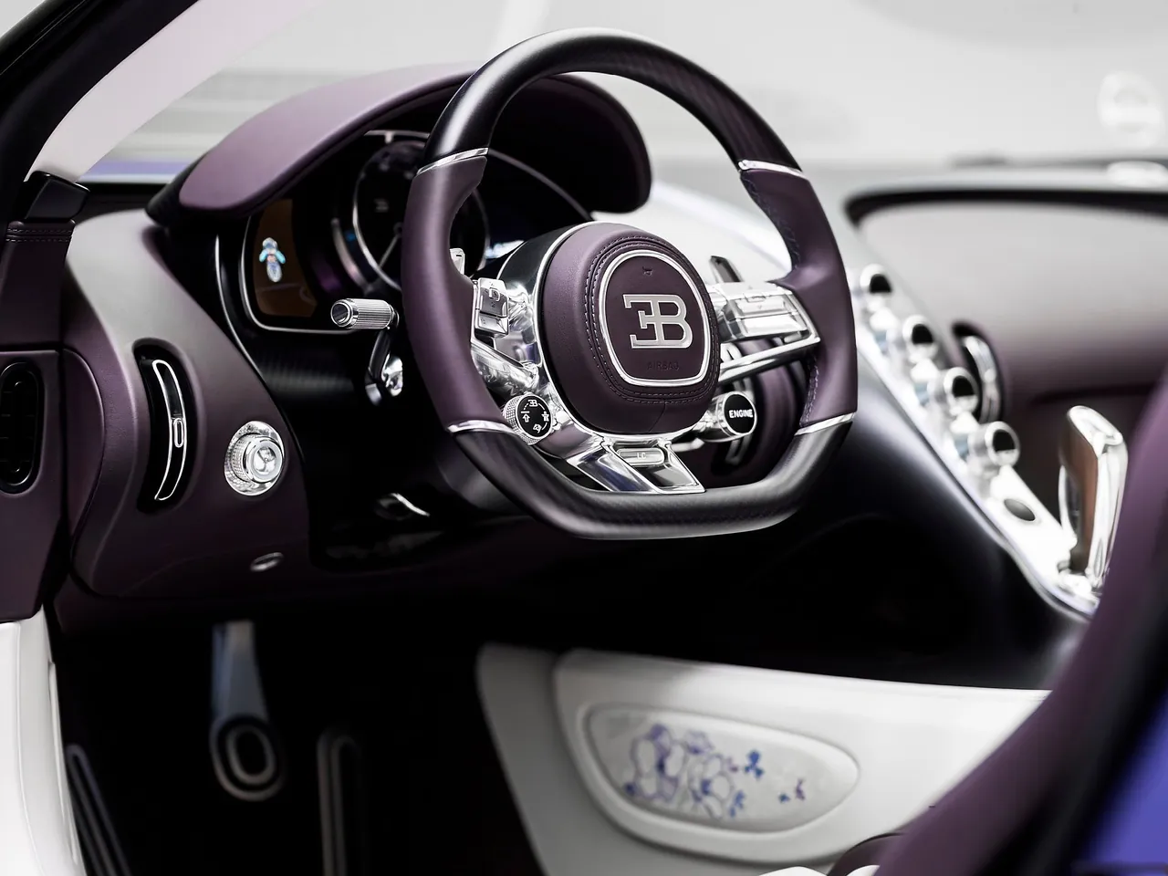 Bugatti W16 Mistral Caroline (2026) – interiér