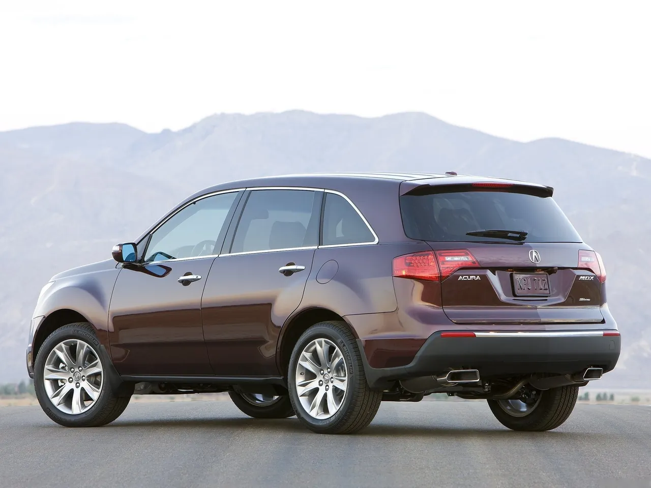 Acura MDX (2010) – zadní tříčtvrteční pohled