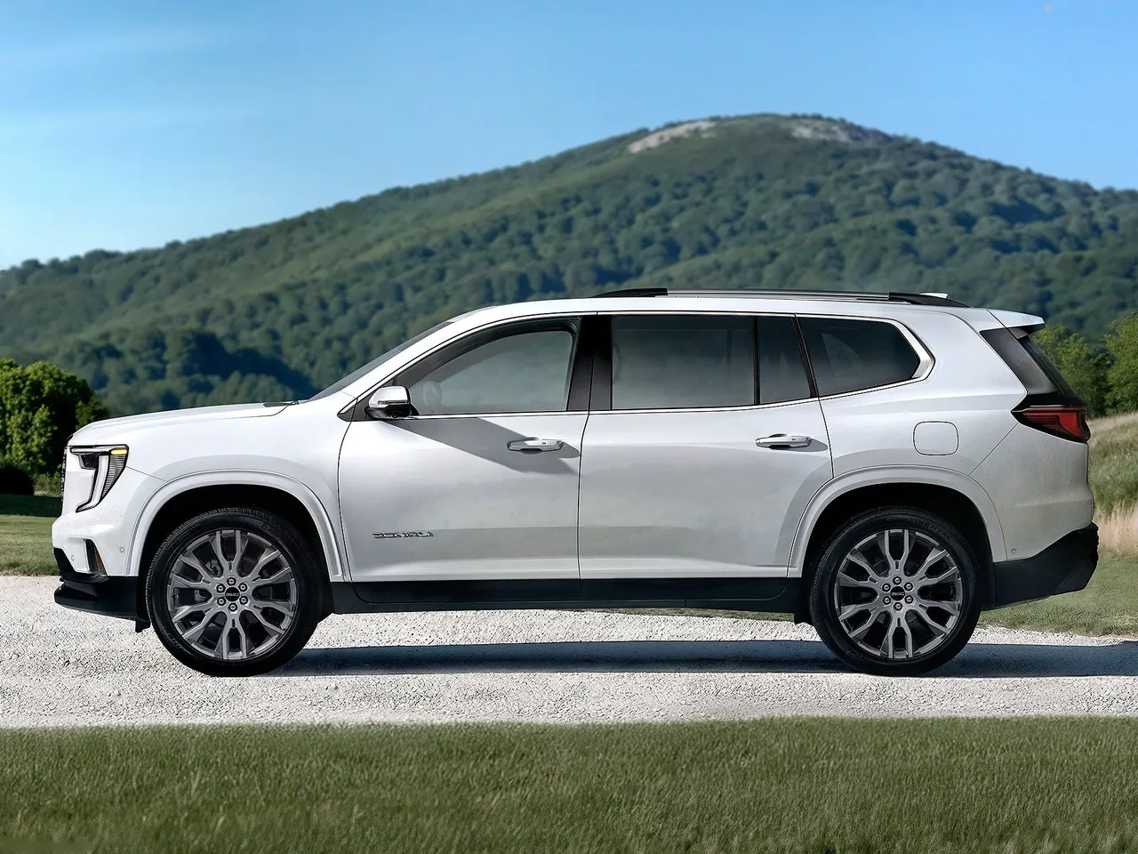 GMC Acadia Denali Ultimate (2026) – boční profil