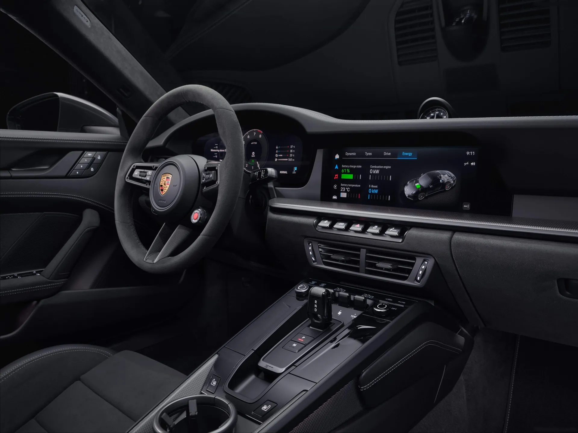 Porsche 911 Carrera GTS (2025) – interiér