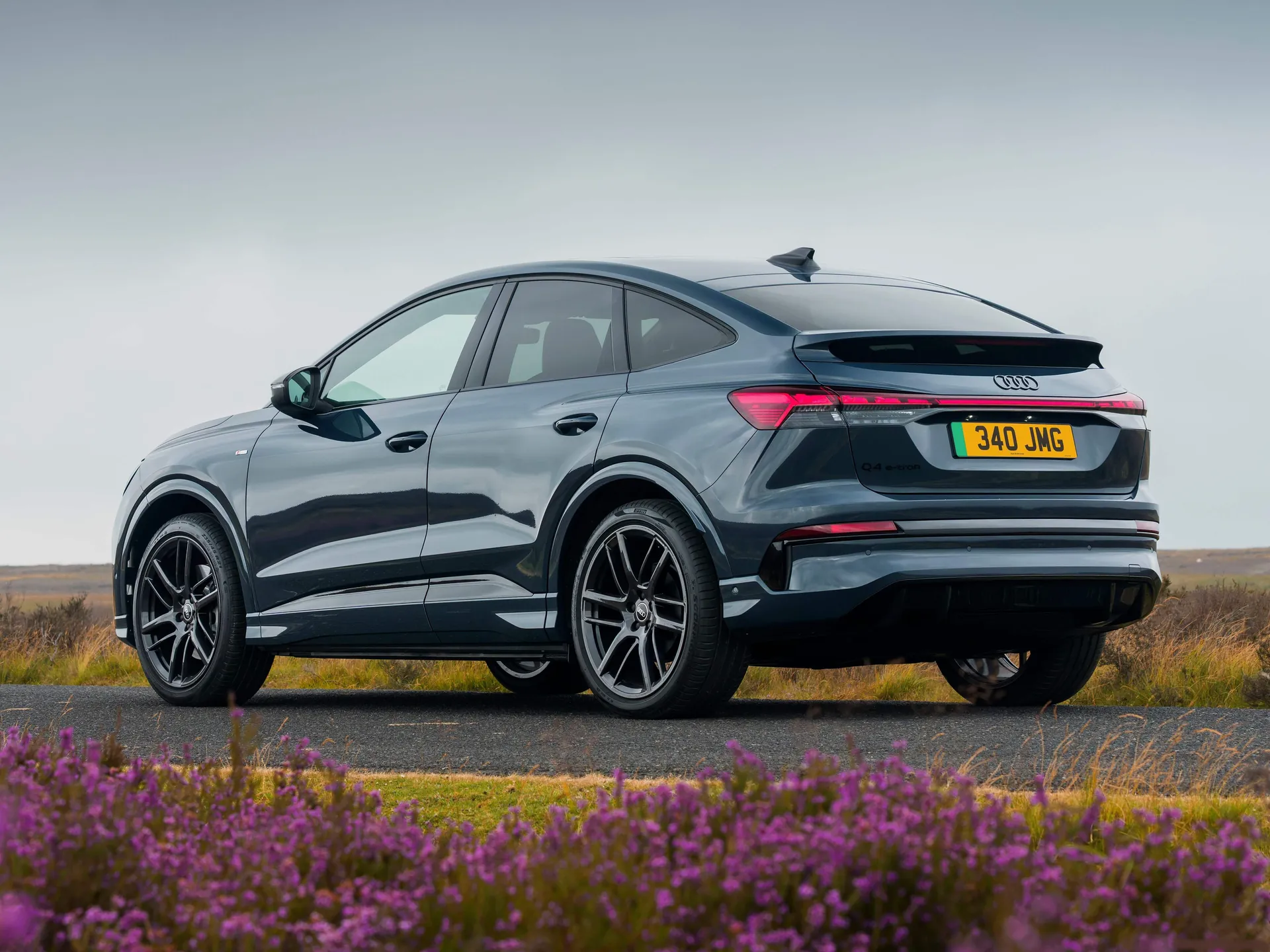 Audi Q4 Sportback e-tron [UK] (2027) - Rear Three-Quarter