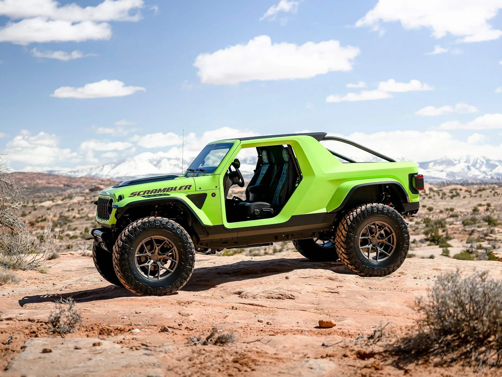 Jeep Scrambler 392 Concept (2023) – boční profil